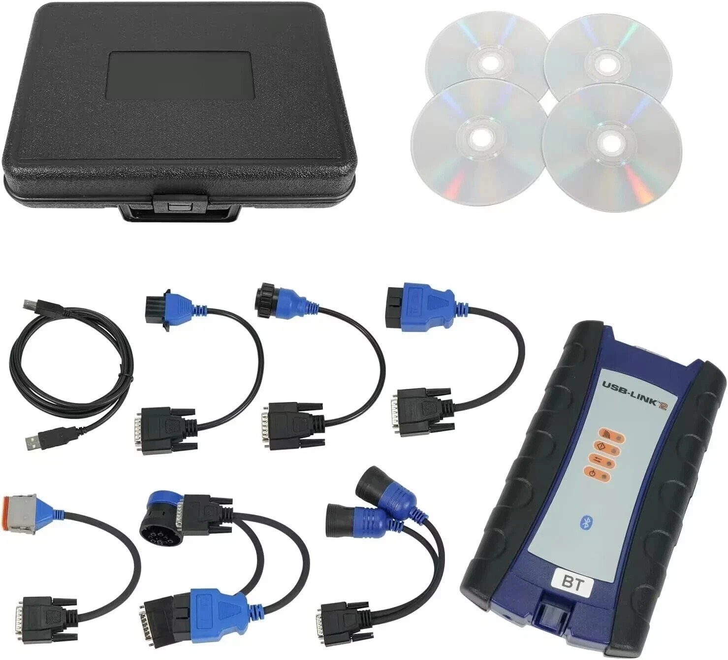NEXIQ 2 Bluetooth USB Link 124032 for Truck Heavy Duty Diagnosis and program