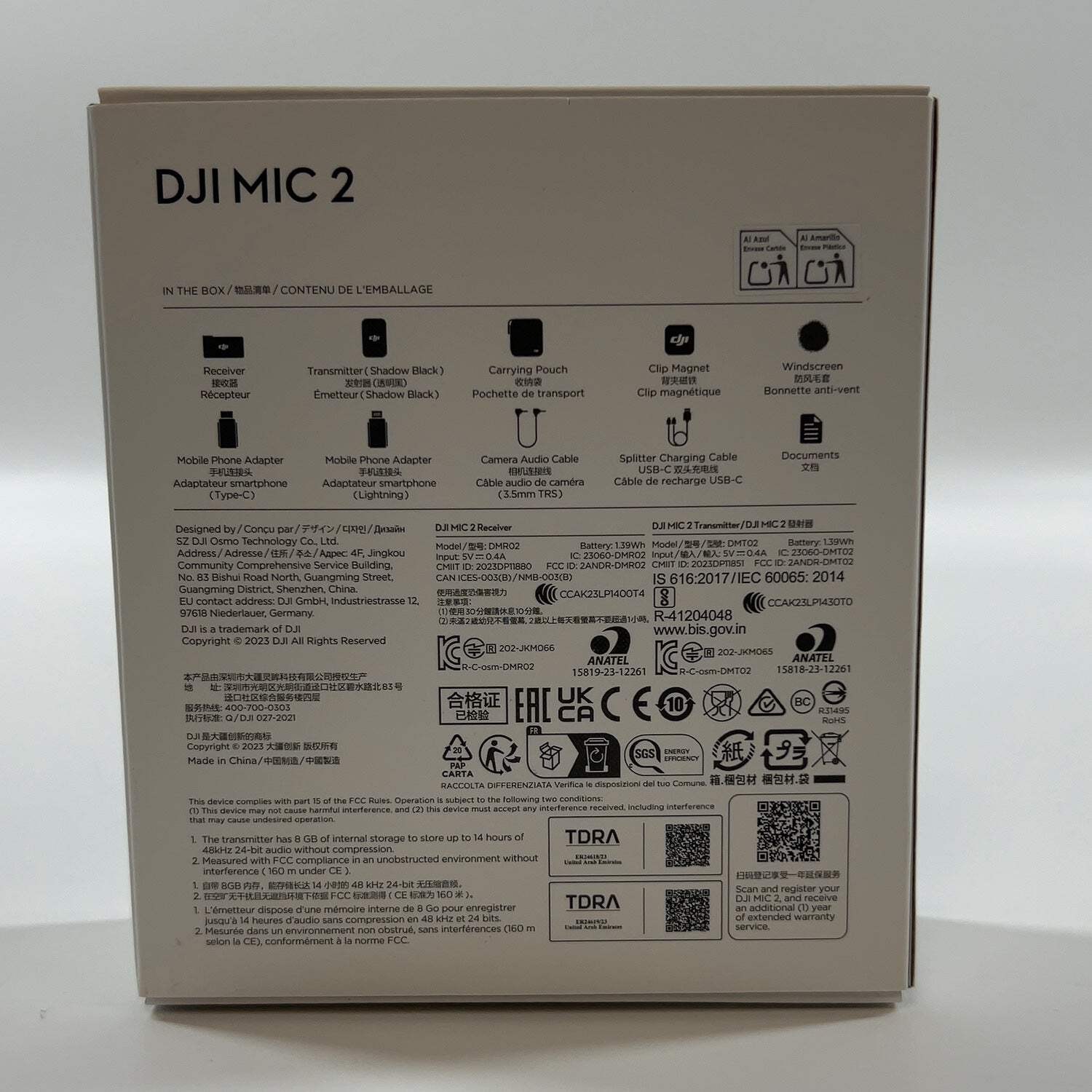 DJI Mic 2 Wireless Microphone System