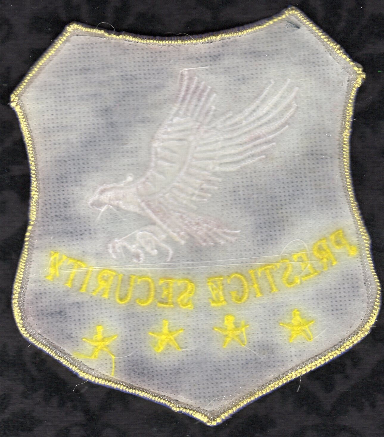 Prestige Security Shoulder Patch Culver City California