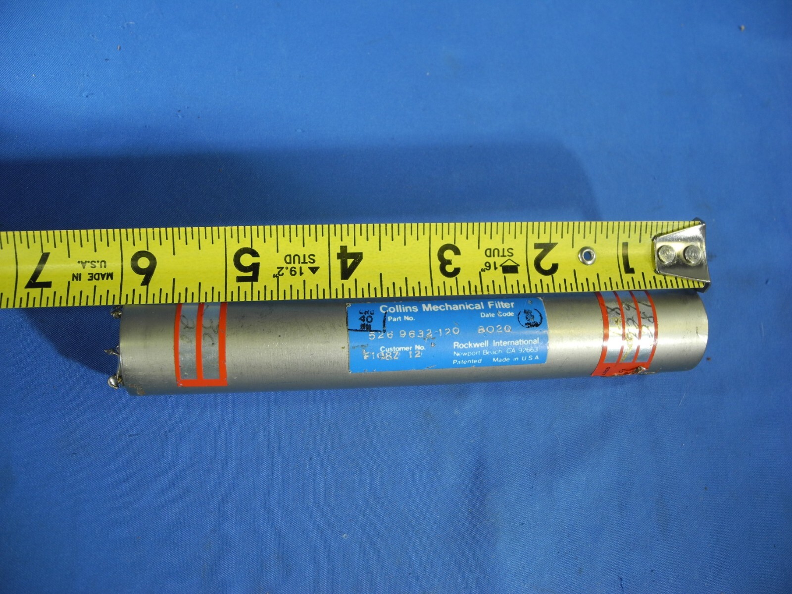 Collins Mechanical Filter -Part# 526-9632-120 108khz 2.4khz