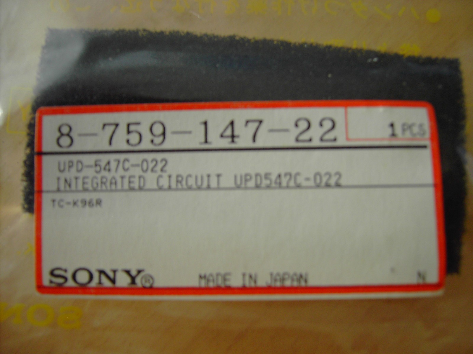 UPD547C022 Integrated Circuit IC