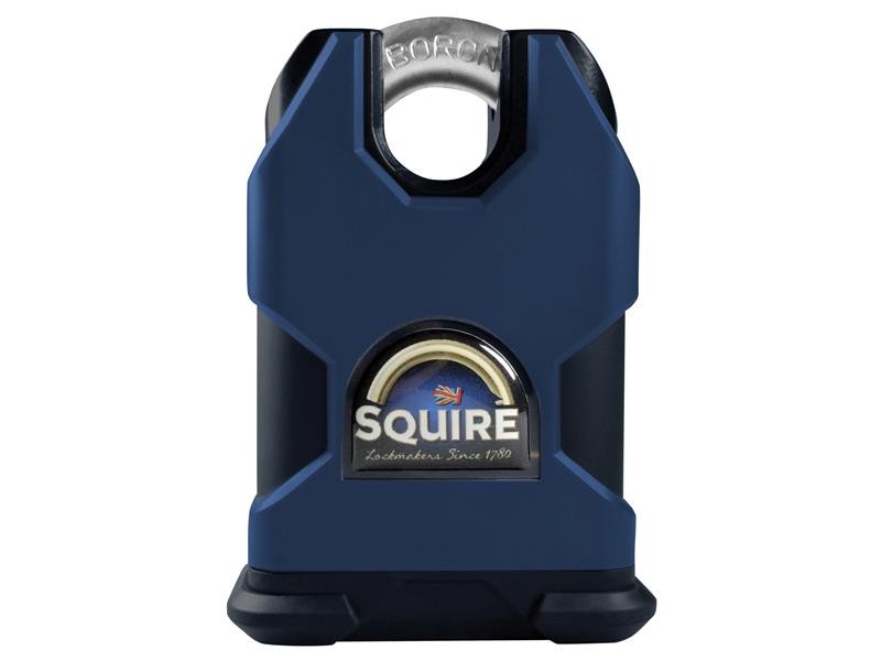 Squire SS80S Stronghold Solid Steel Padlock 80mm Closed Shackle CEN6 Boxed HSQS