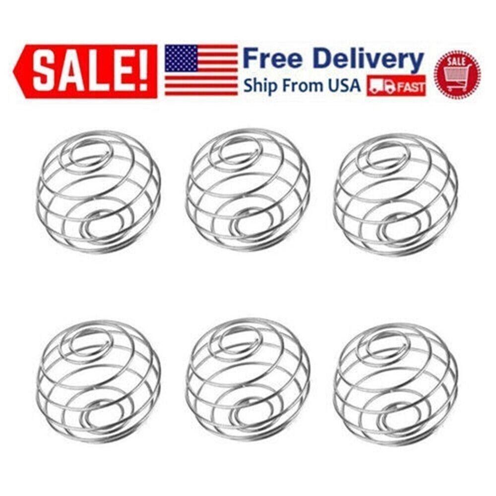 Stainless Steel Milk Shake Balls Wire Whisk Balls for Milkshake Protein Mixing