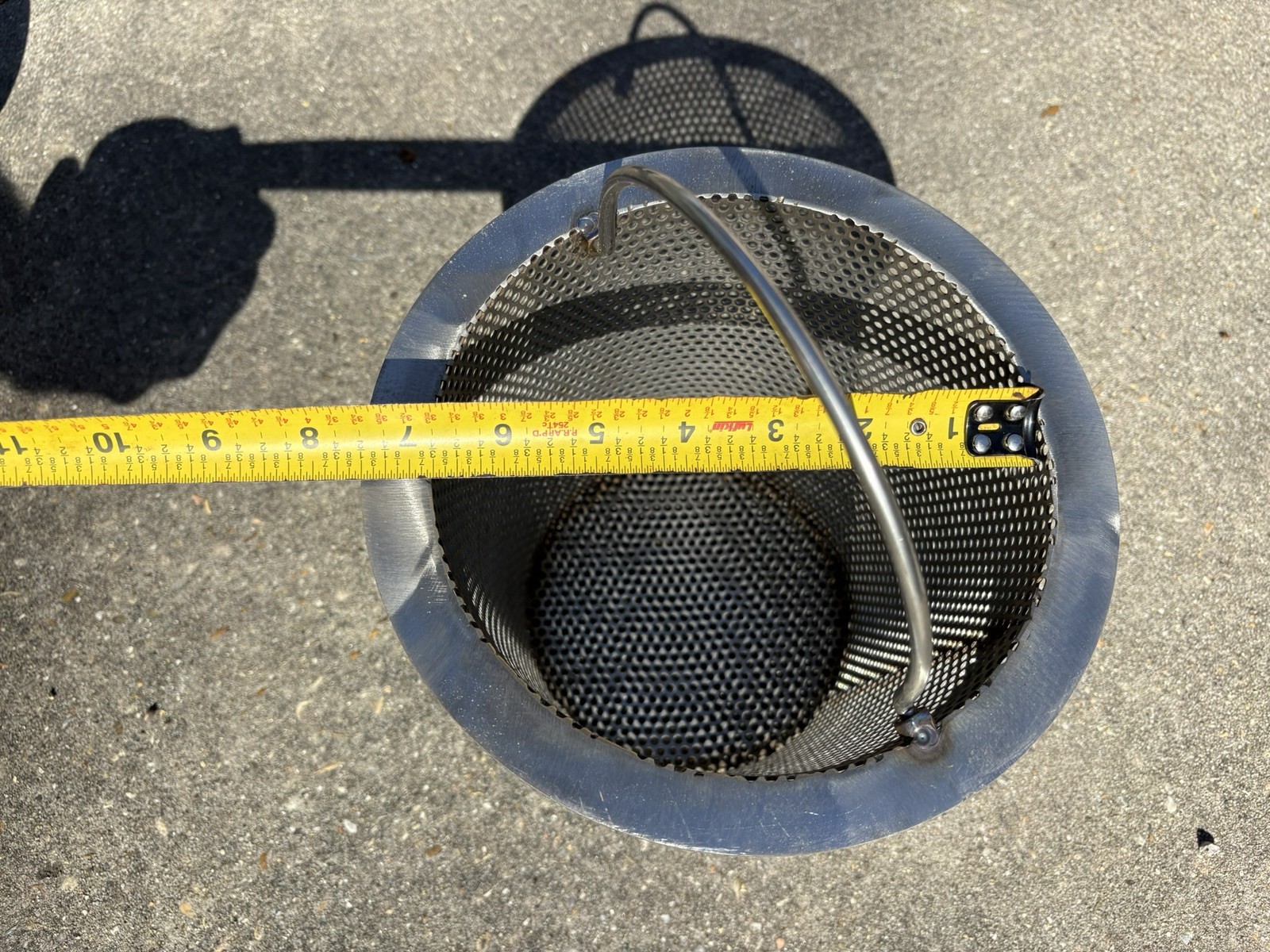 Extremely Heavy Duty!! Stainless Steel Pool Skimmer Basket