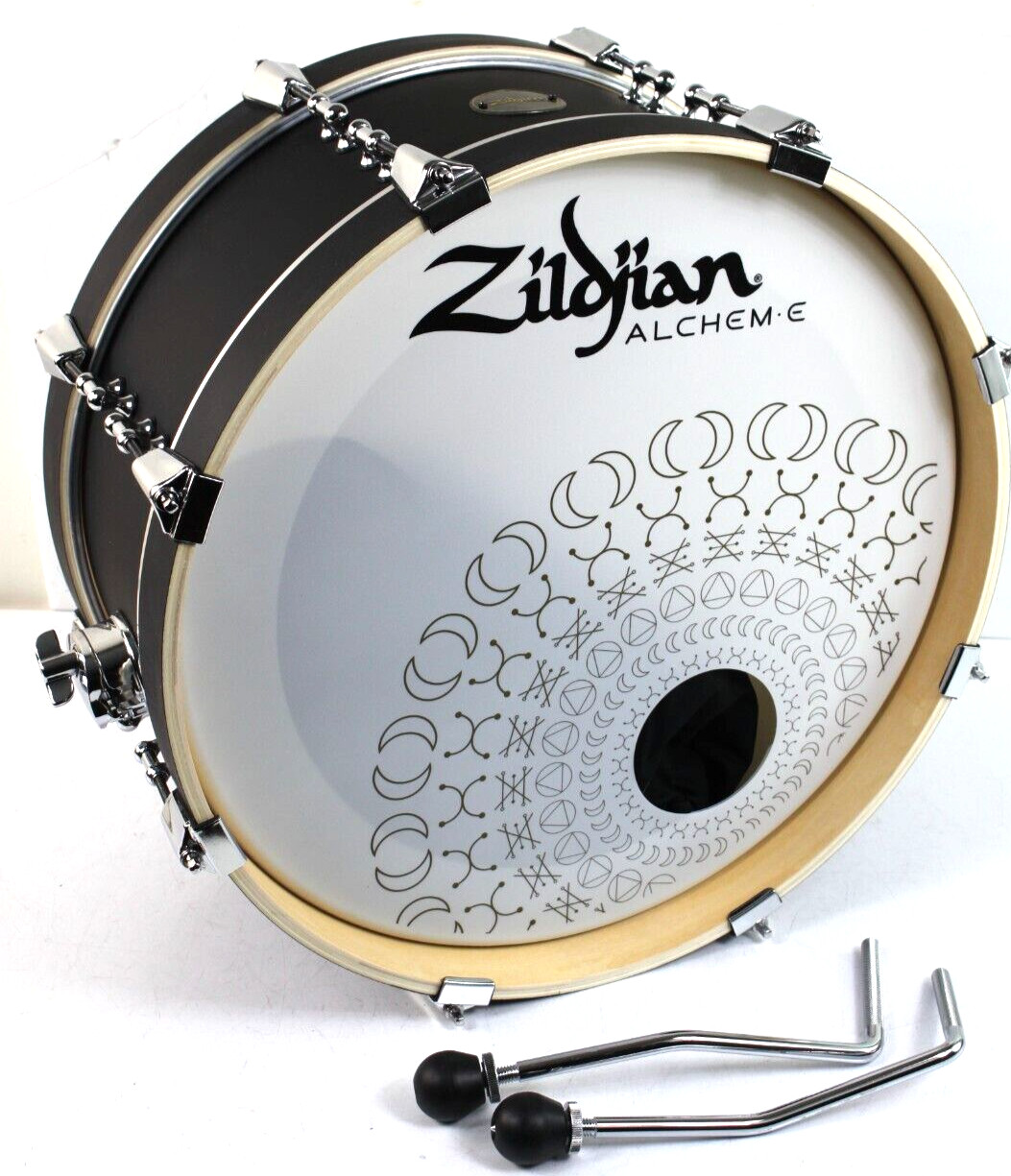 Zildjian ALCHEM-E (ZAB18BD) 18 x 5.5" Electronic Bass Drum - HEAD HOLE  #R1779