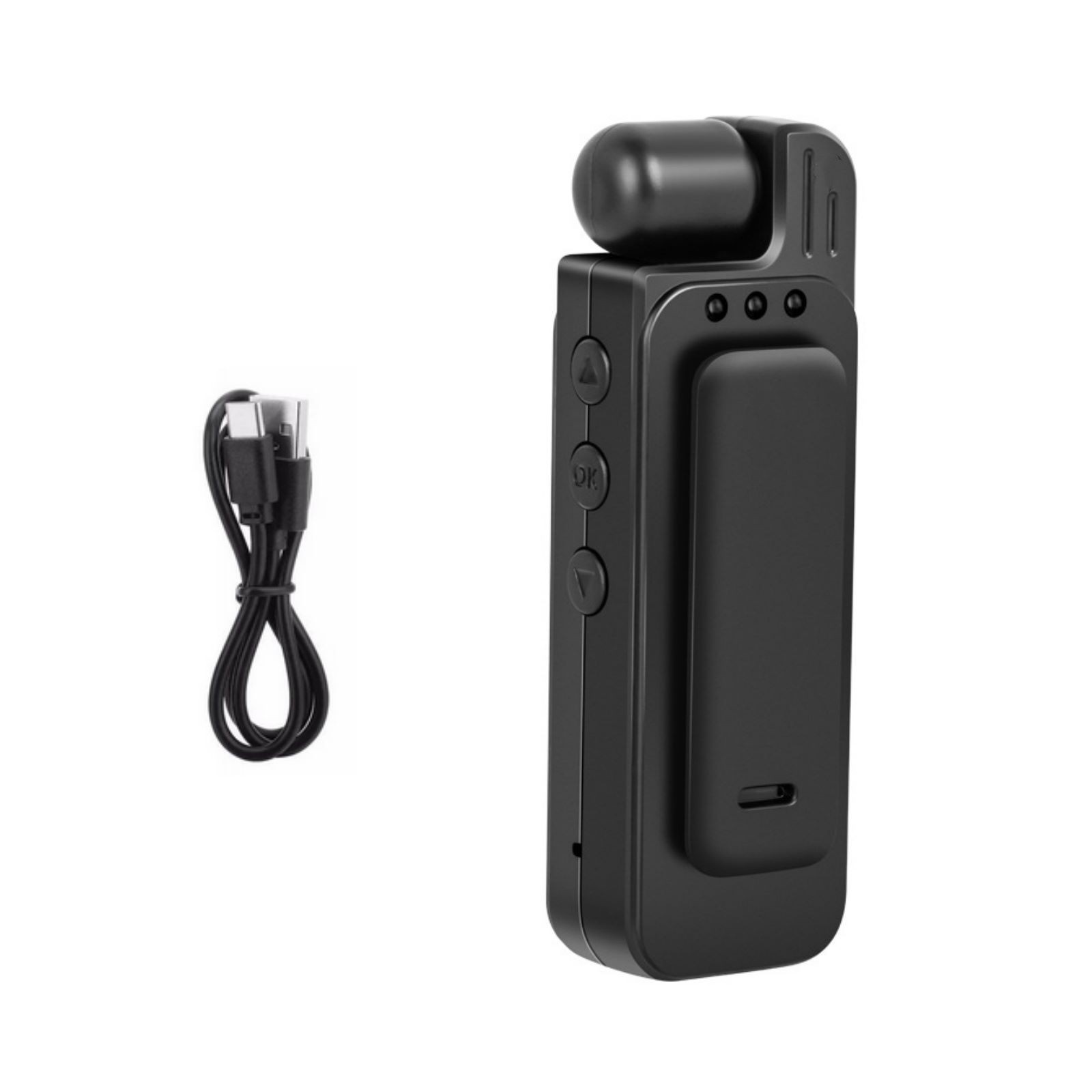 1080P DVR IR Night Audio Video Recorder 180° Rotation Mini Body Sport Camera