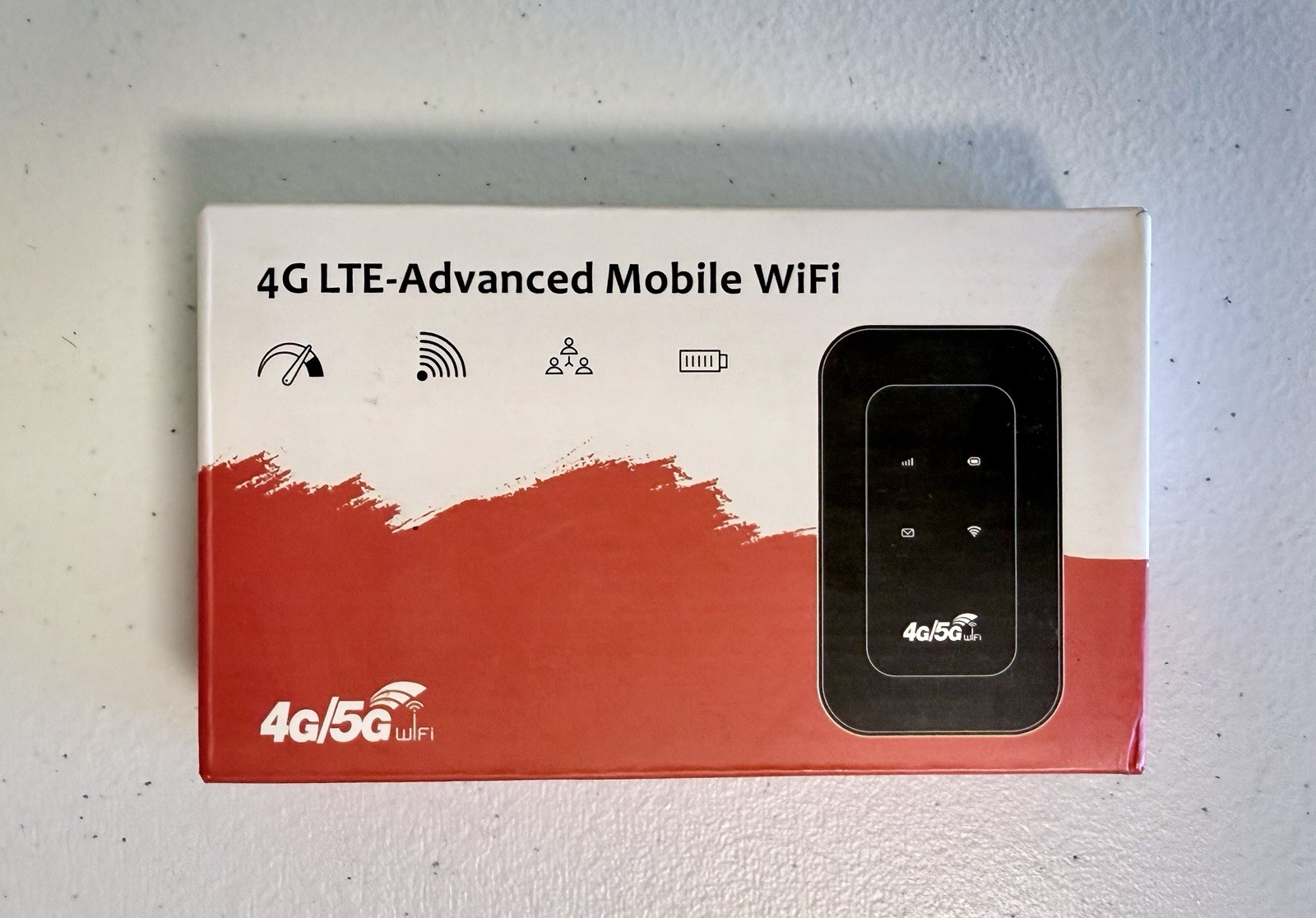 4G/5G LTE Advanced Portable WiFi Hotspot MF800-E SIM Router MiFi Black 150MB/s