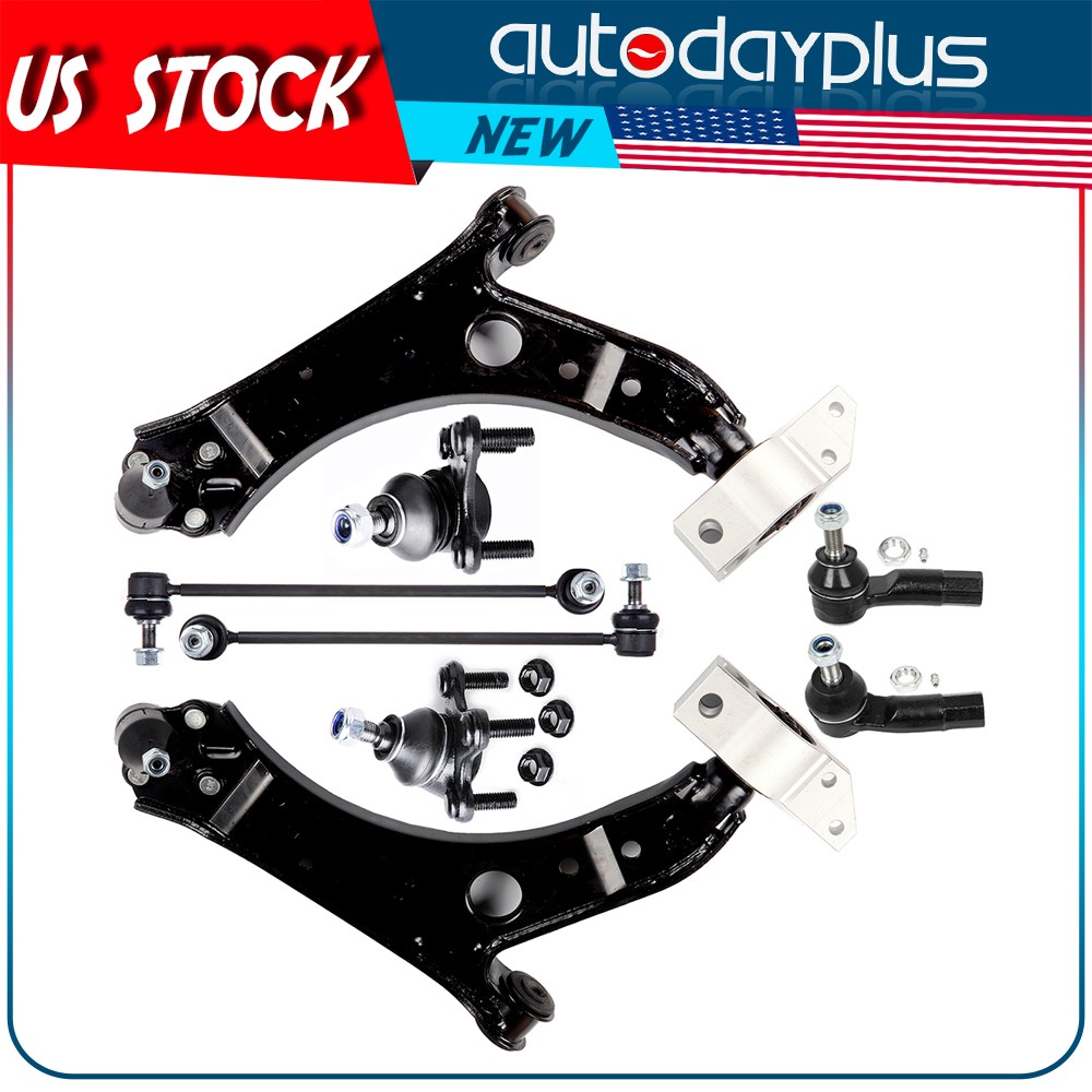 Front Lower Control Arm w/ Ball Joints Suspension Kit For 2006-2013 Audi A3