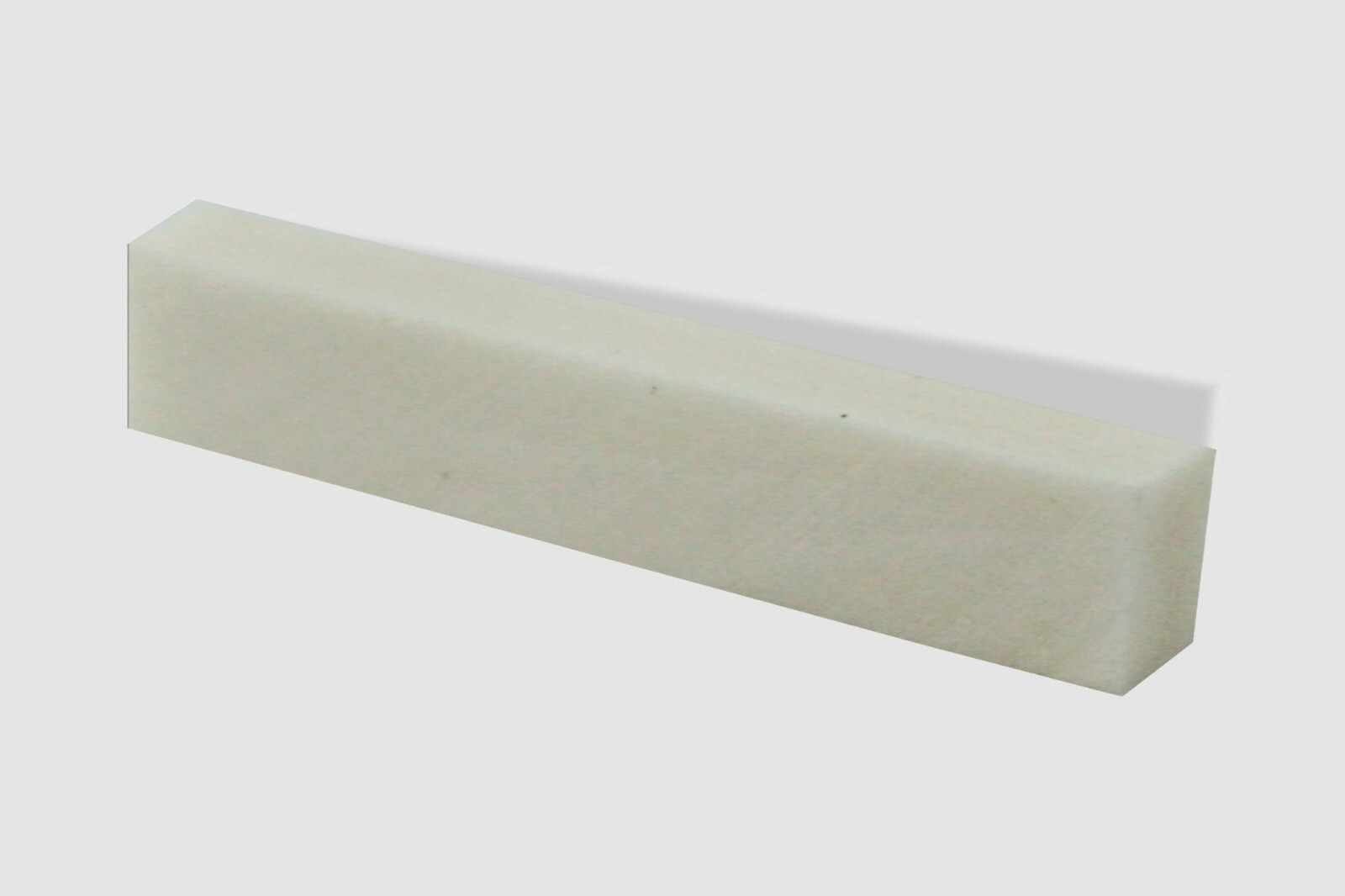 Nut Bone Blank for Guitar Bass 2 3/16 x 7/16 x 11/64 d  109038