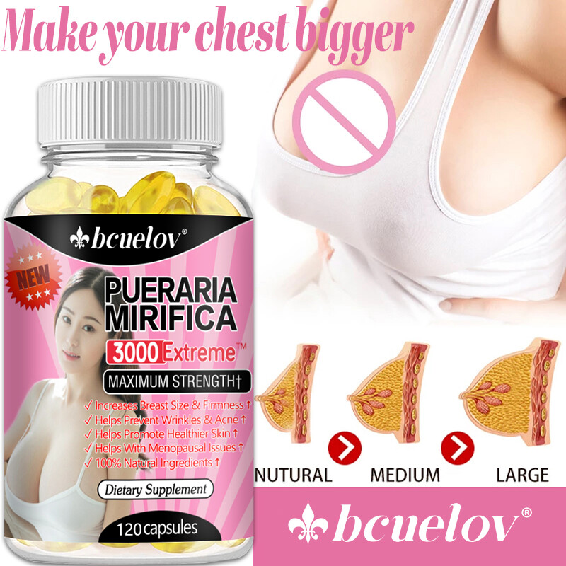 Pueraria Mirifica Supplement - 1,000 Mg Daily Concentrated Extract -30to120 Caps