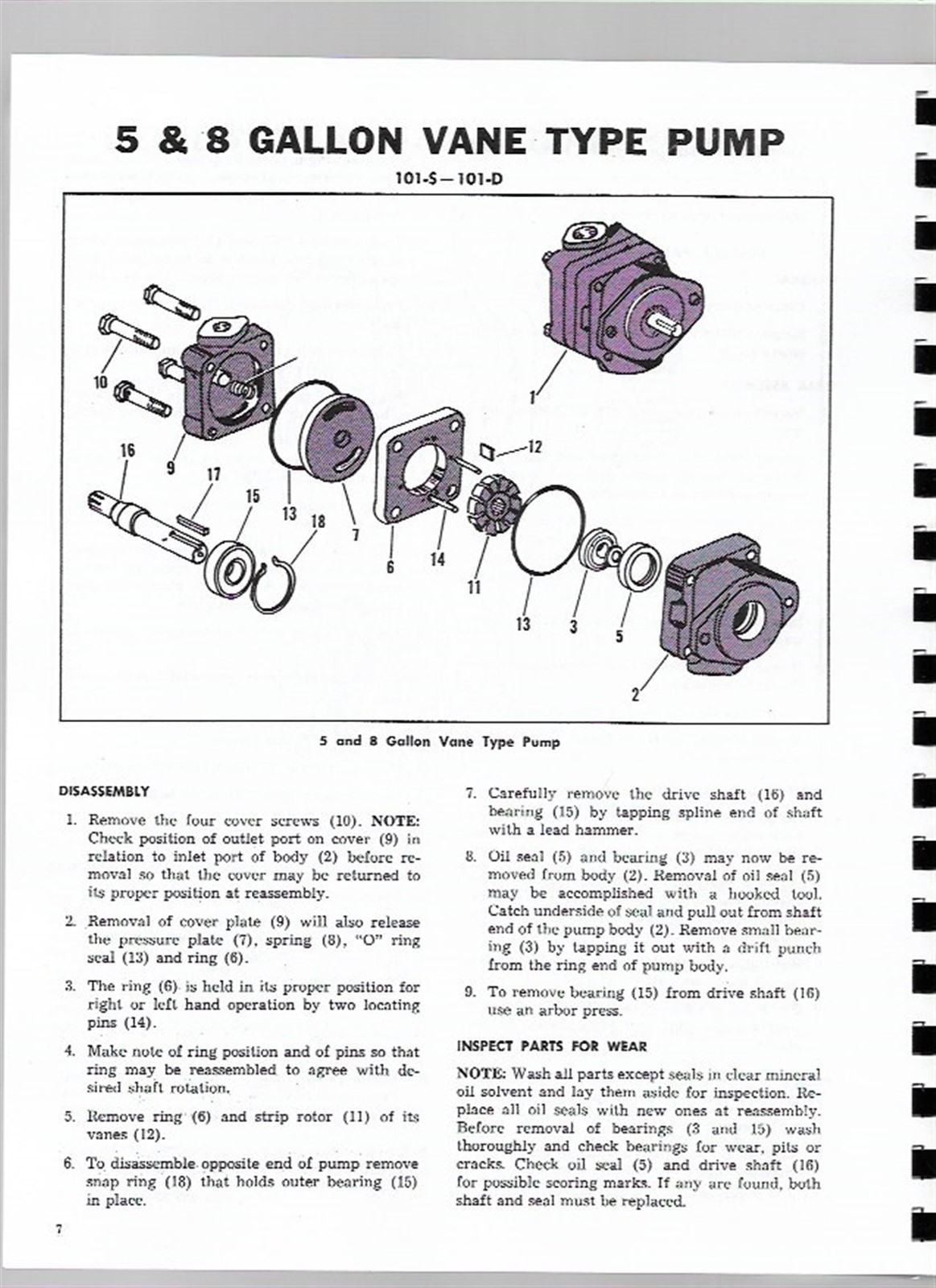 Davis 101 102 Front Loader Attachment Ford & Ferguson Tractors Service Manual