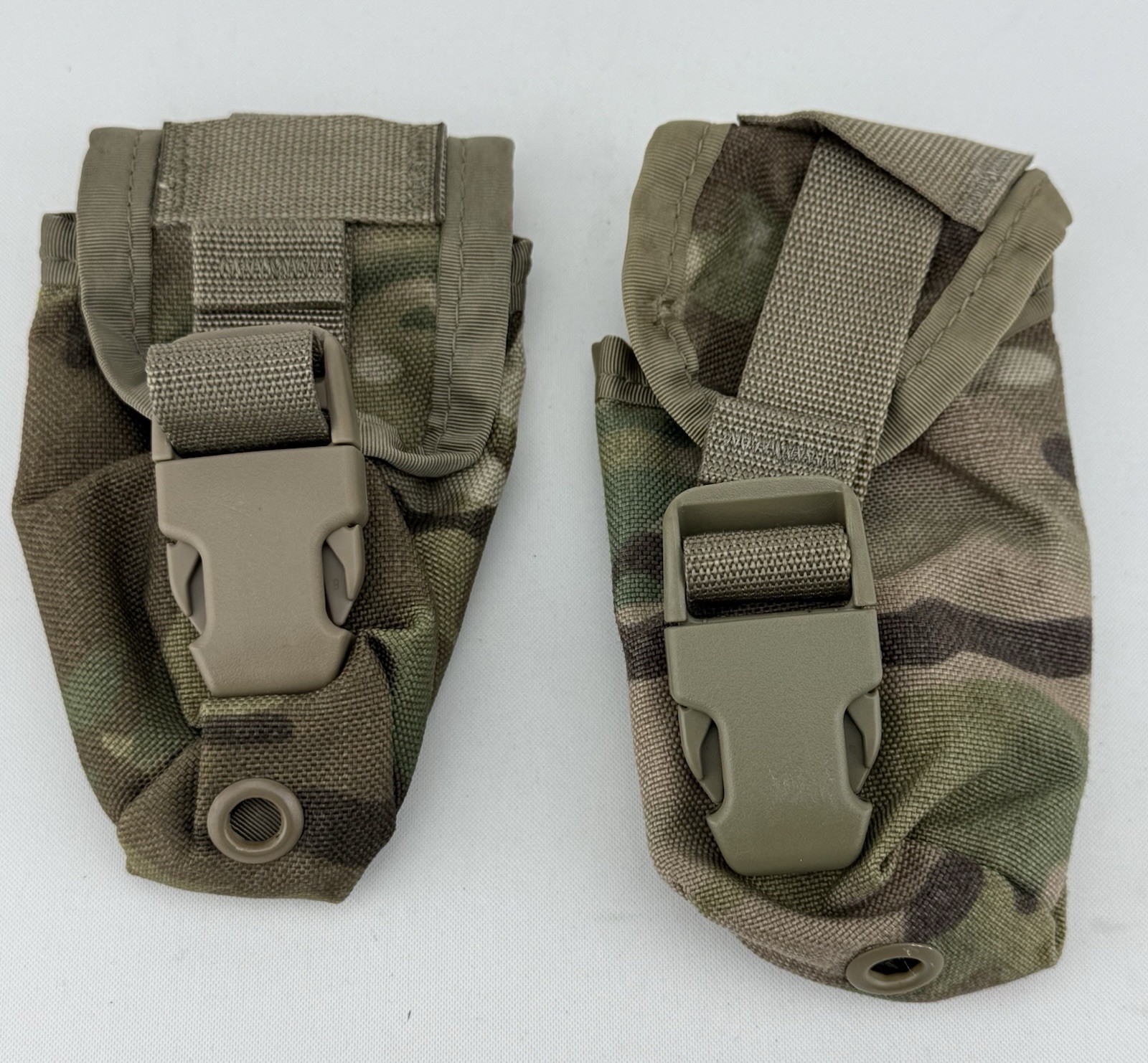 USGI MOLLE II Flash Bang Grenade Pouch Pair OCP Pattern