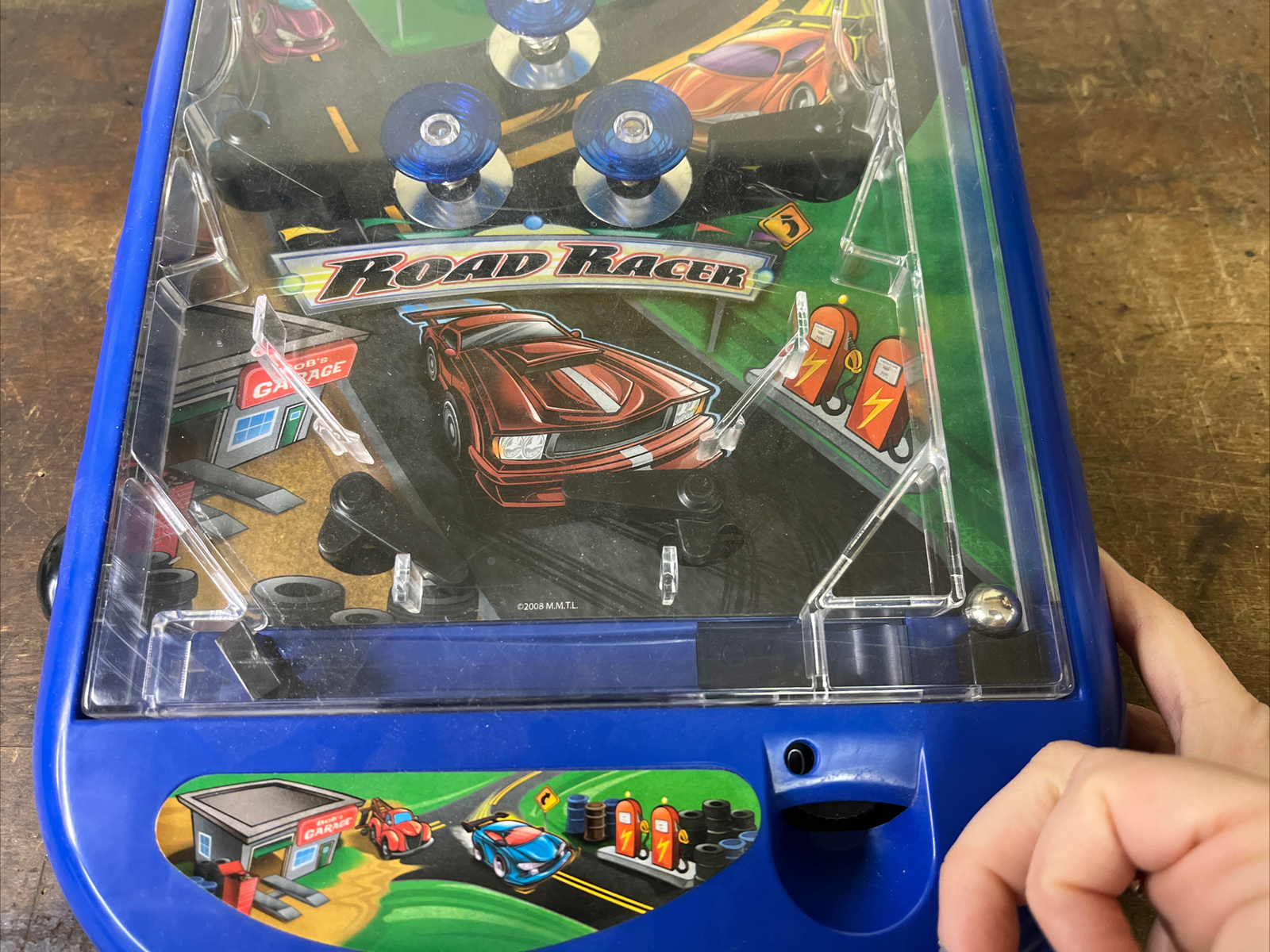 2006 Road Racer Tabletop Pinball Game