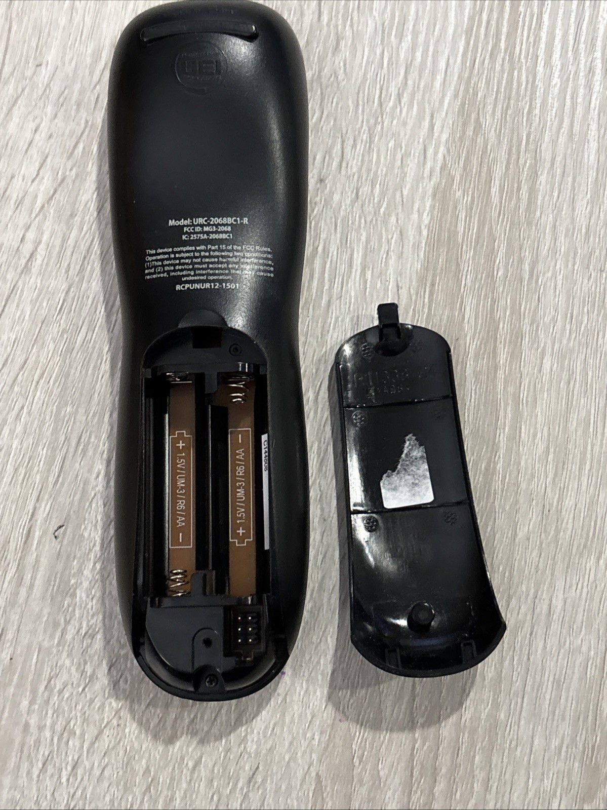 Suddenlink Universal Remote Control Pulse RF Remote URC 2068BC1 R No Battery