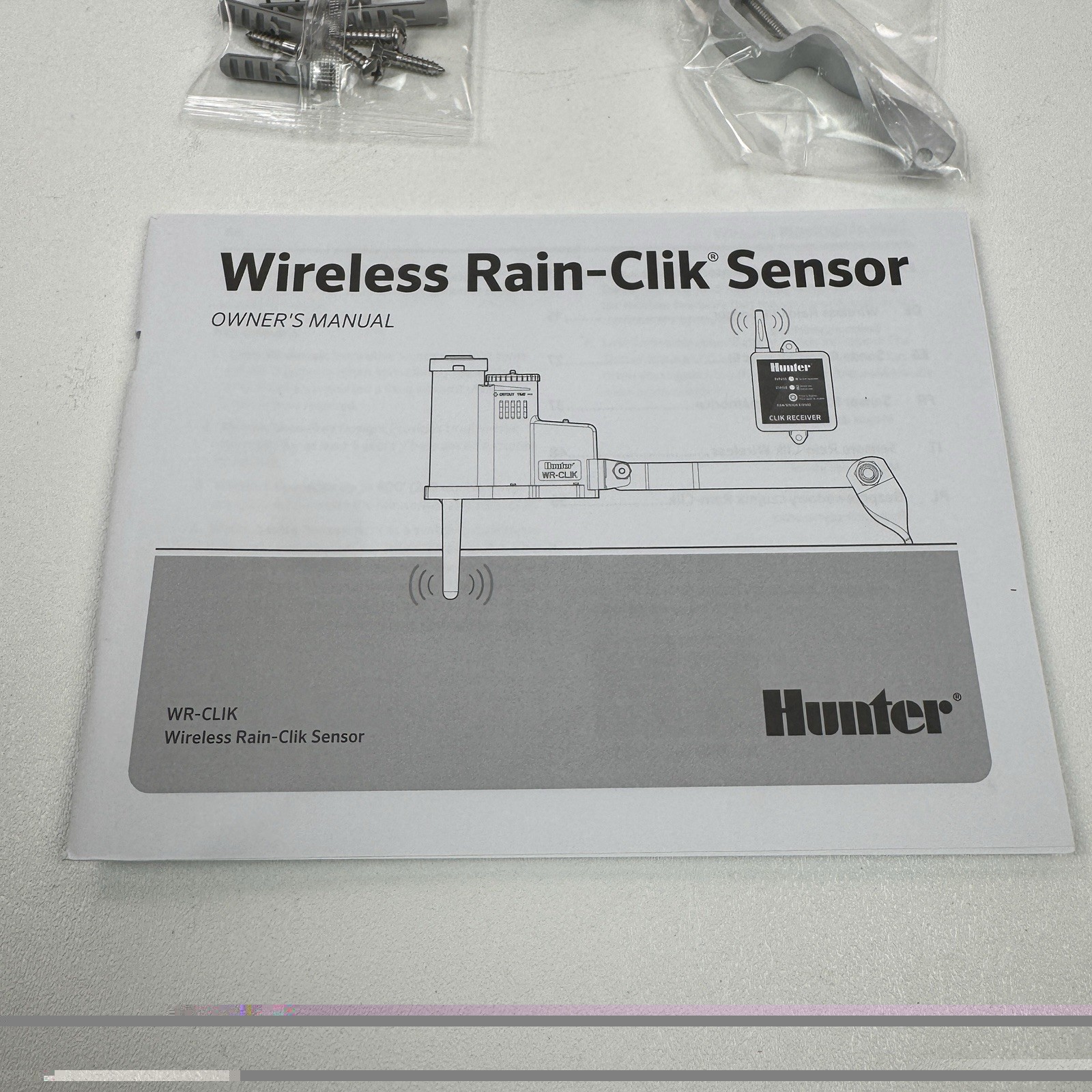Hunter Rain Clik WRCLIK Wireless Rain Sensor with Freeze Shutoff, Automatic