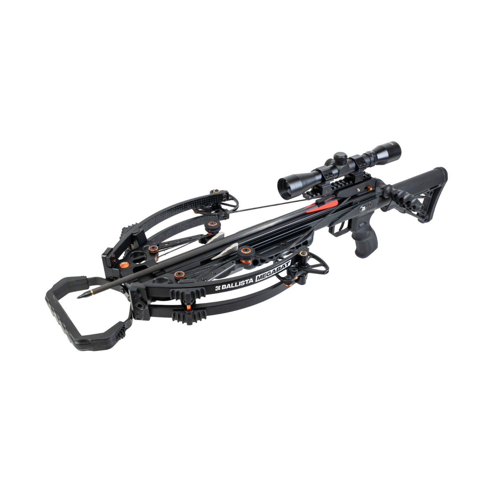 BALLISTA MegaBat Crossbow for Hunting & Fishing - Fast 365 fps, Powerful 330 lbs