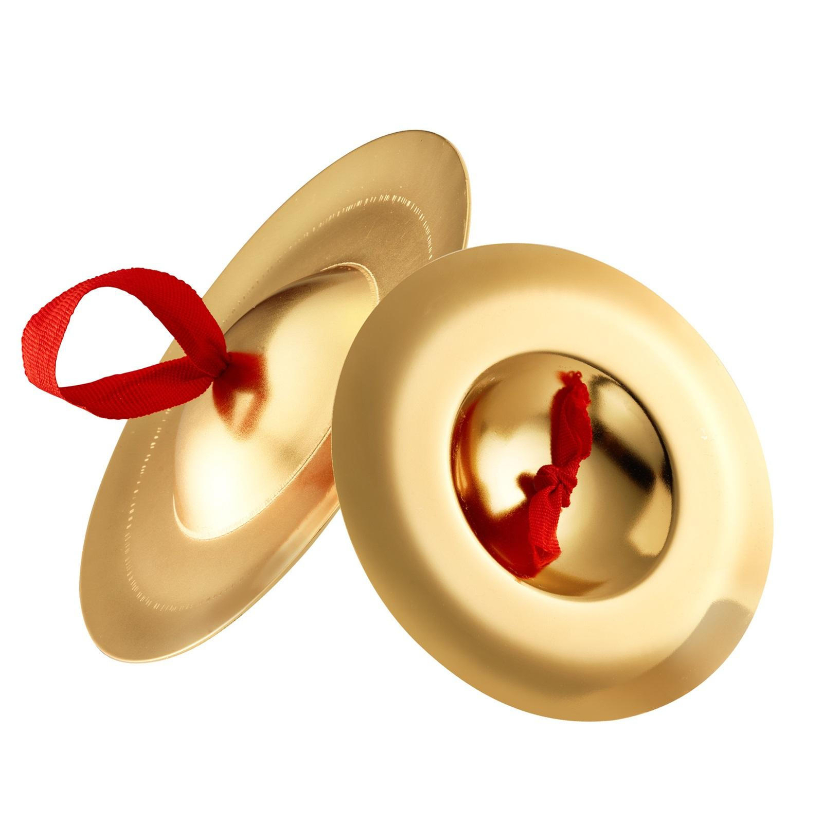 1 Pair Kids Copper Hand Cymbals Crisp Sound Percussion Musical Instrument