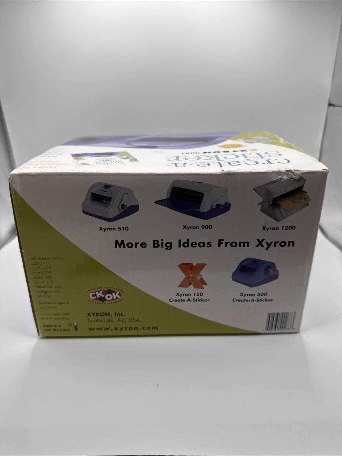 Xyron Model 500 And Model 150 Sticker Maker with partial Cartridges (Not Tested)