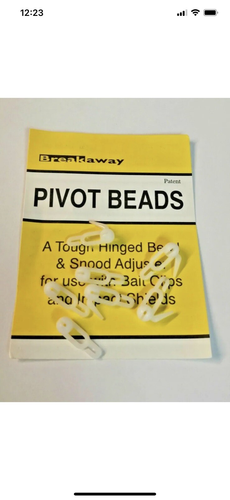 Breakaway Pivot Beads. Sea, Boat, Pier Fishing (8 Pcs) Free P&P