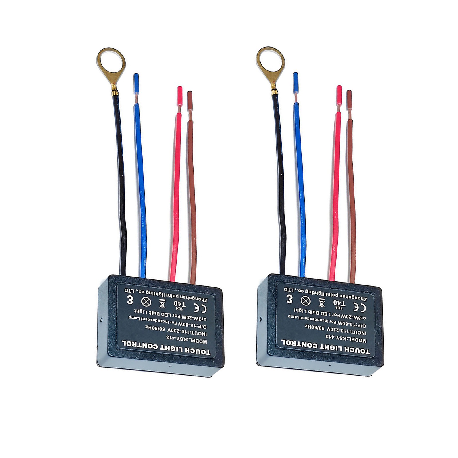 2Pcs Table light Dimmer Touch Control Sensor Module for LED Bulb Lamp Switch