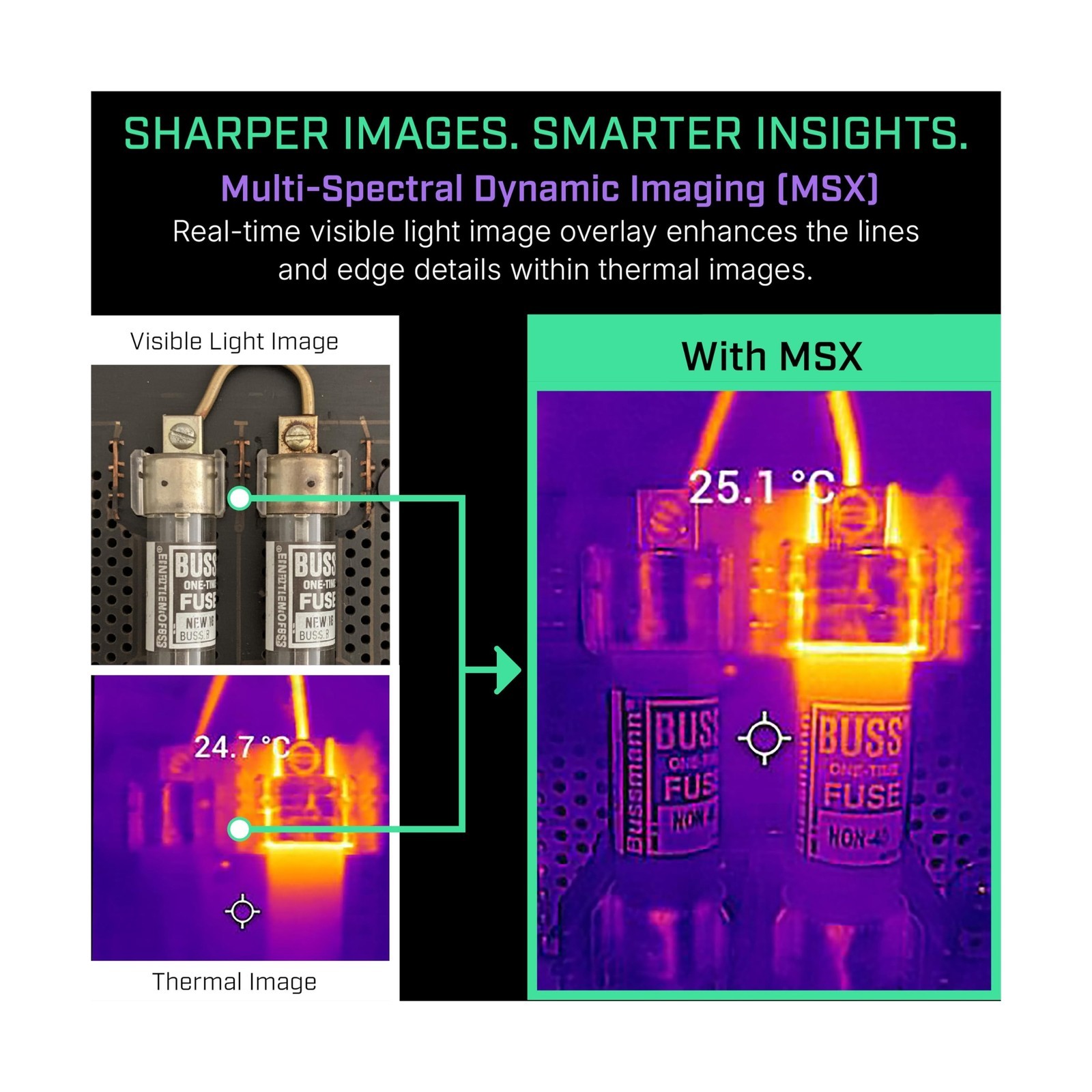Flir Edge - Wireless Bluetooth Thermal Imaging Camera for Smartphones, Compat...