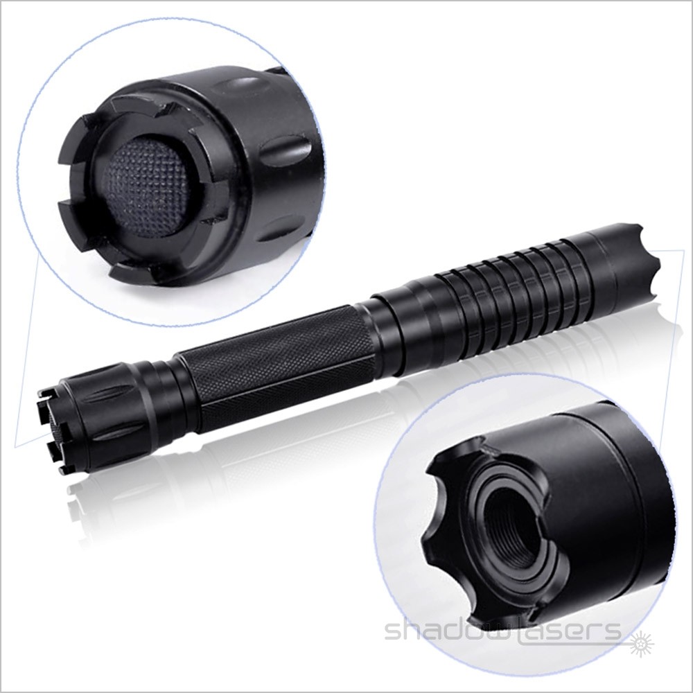 THCQ6 Adjustable Focus 488nm Flashlight Visible Beam +Charger+Box