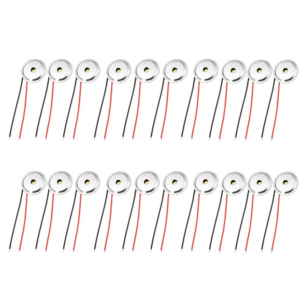 Piezo Discs 20mm Acoustic Pickup Transducer Microphone Element CBG Guitar 20Pcs