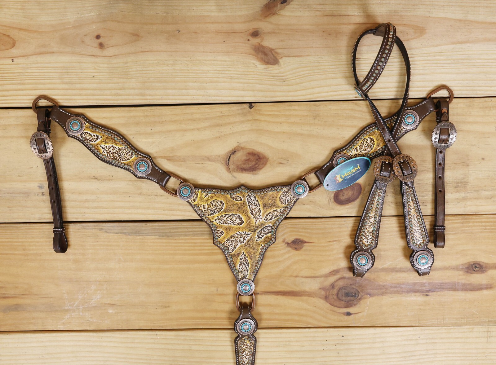 Headstall & Breast Collar Tack Set for Horse