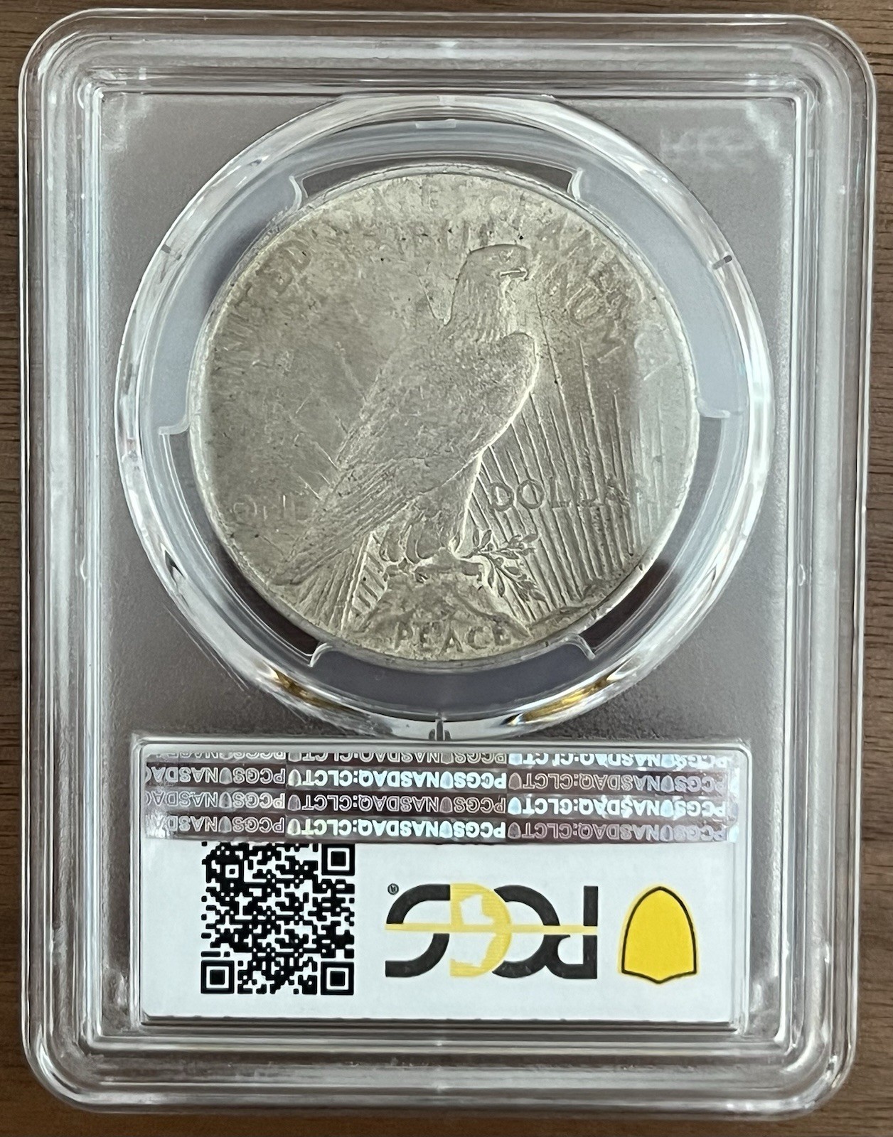 1924 - Peace Dollar $1 - PCGS Cert # 38175406