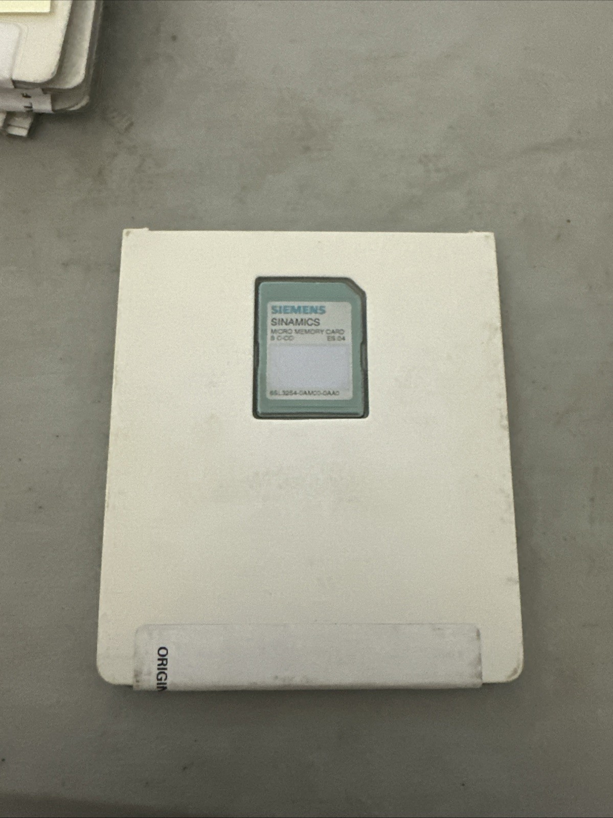 SIEMENS 6SL3 254-0AM00-0AA0 MICRO MEMORY CARD