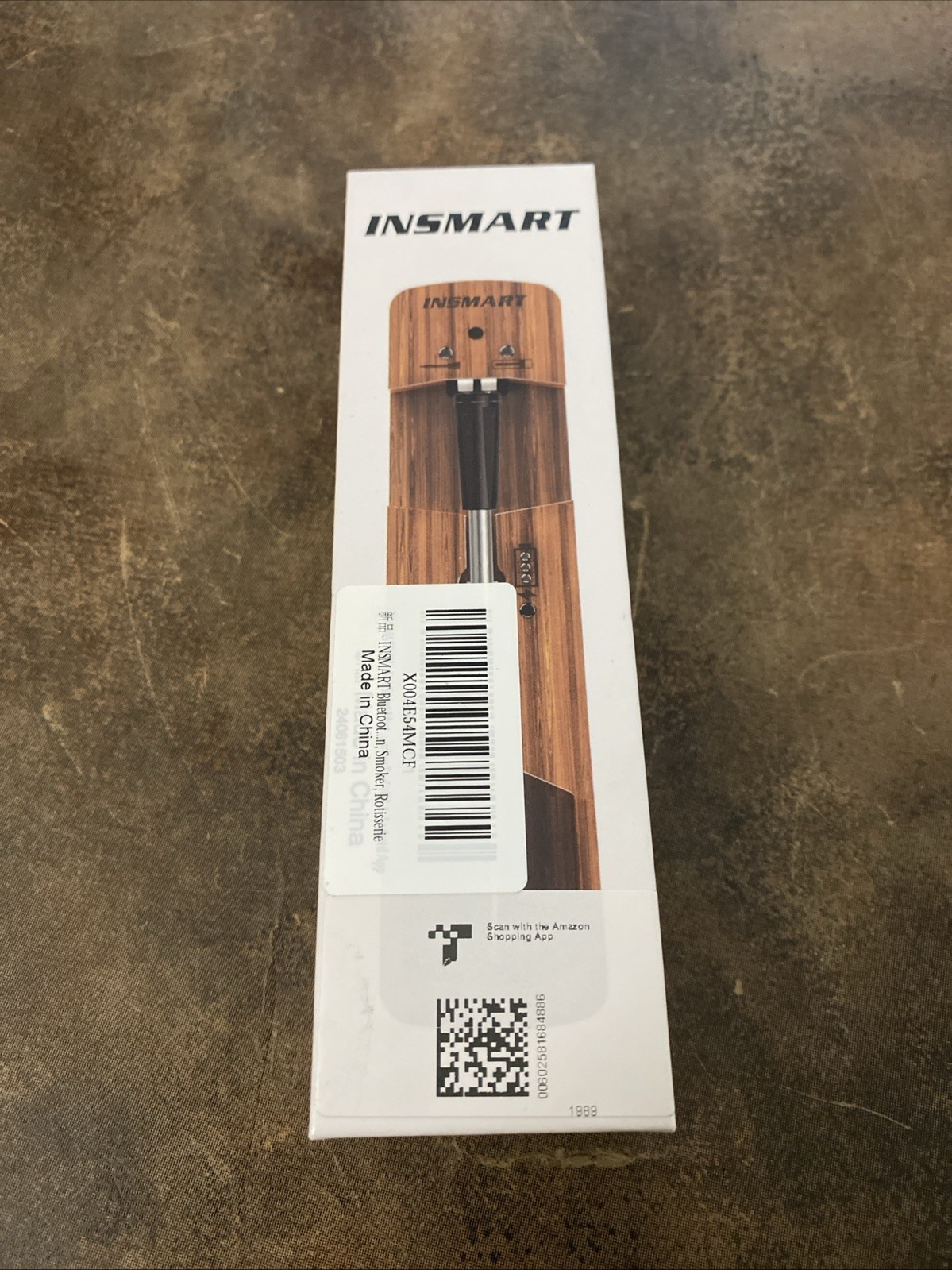 INSMART Wireless Smart Meat Thermometer,330FT Bluetooth Range - Sealed New !