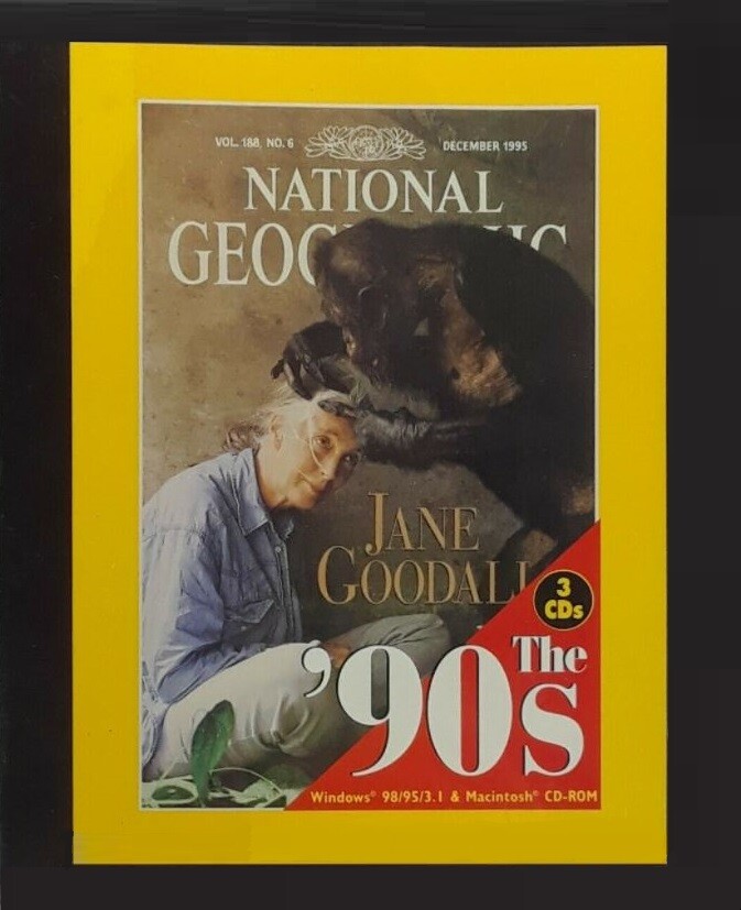 National Geographic The 90s CD ROM Collection 90s Issues on 3 Win 3.1/98/XP CD