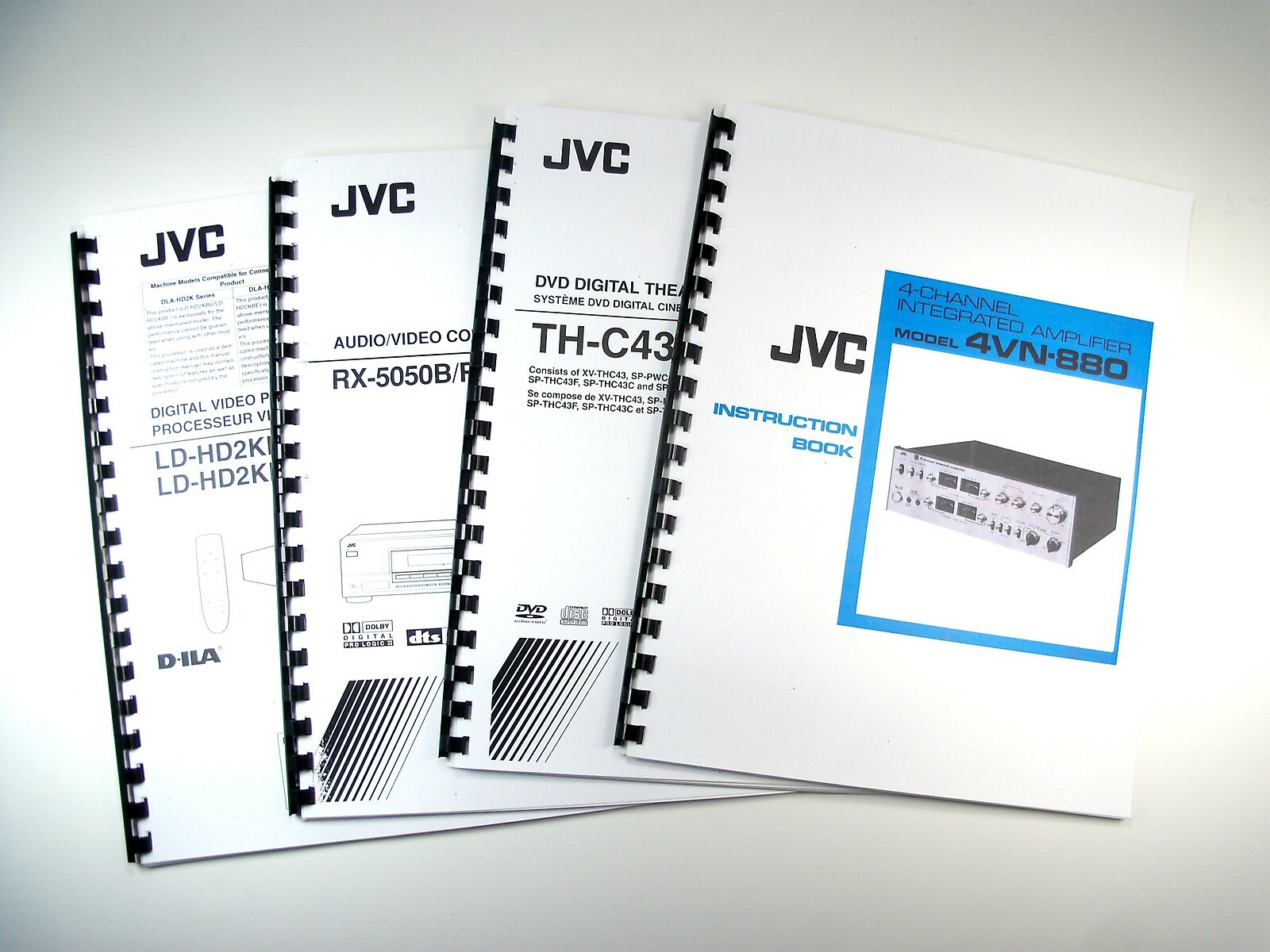 JVC XL-R2010BK CD Recorder Owners Instruction Manual