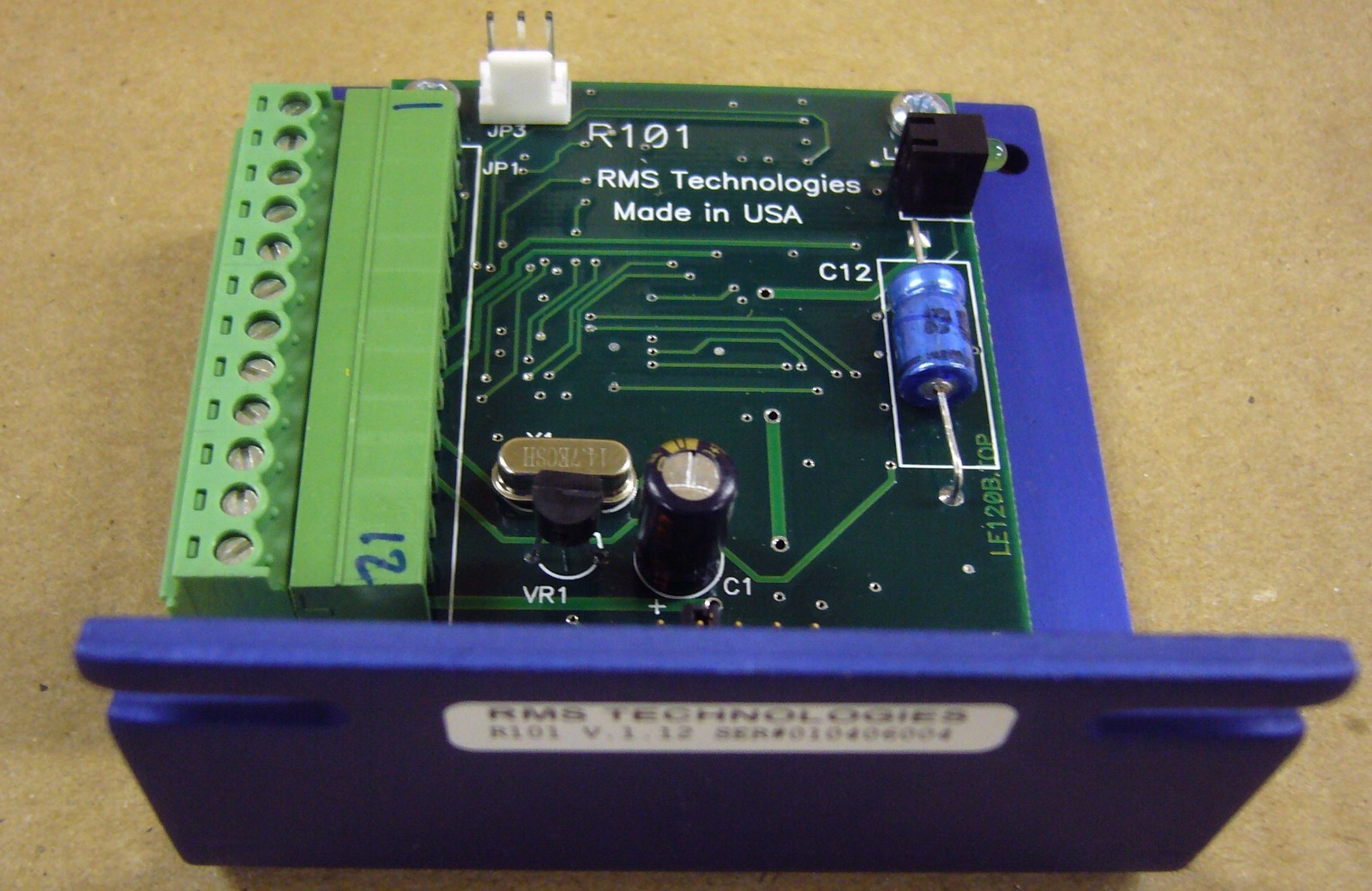 Lot of 2 RMS Technologies R101 Microstepping Driver/Indexer Board - New