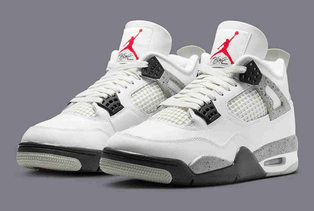 AJ4 Retro OG White Cement 2025 FV5029-100 Men Shoes