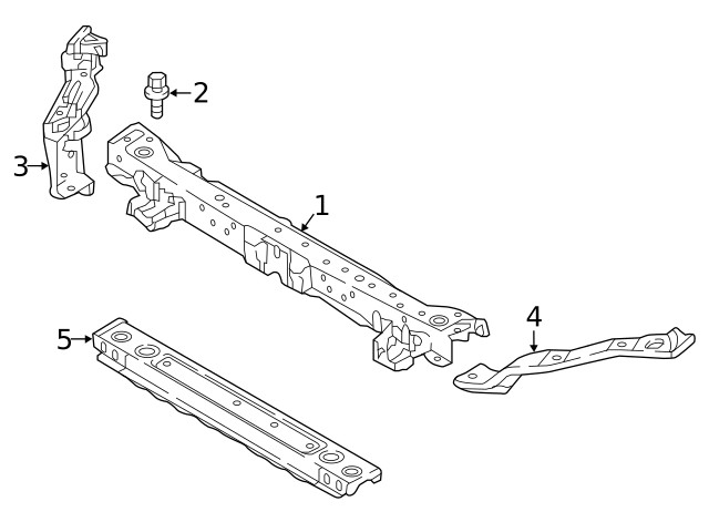 Genuine Mitsubishi Bracket 5256C110