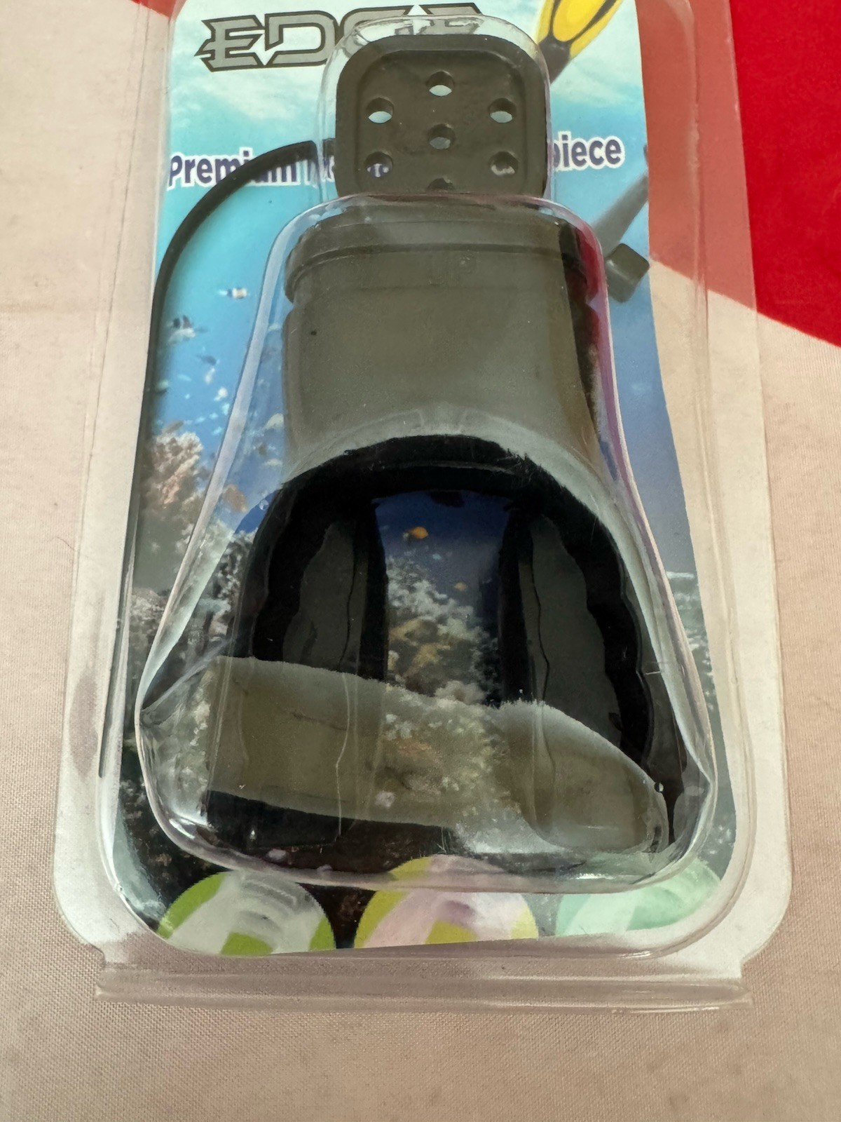 EDGE SCUBA REGULATOR MOLDABLE MOUTHPIECE WAY COOL.