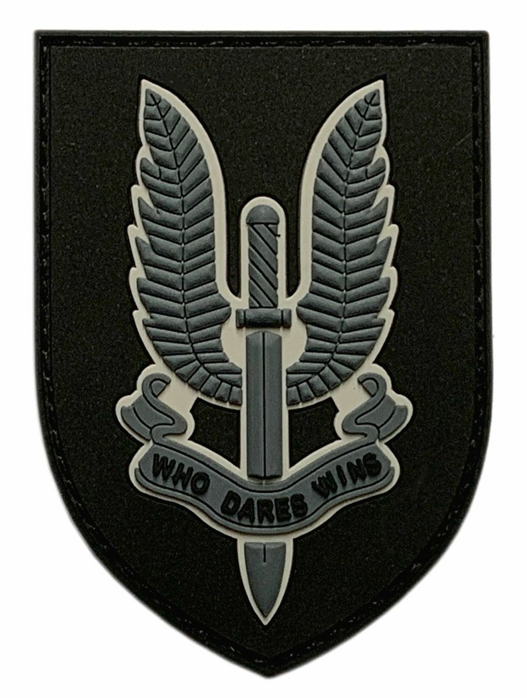 SAS Who Dares Win Patch (3D PVC - Hook Fastener -S5)