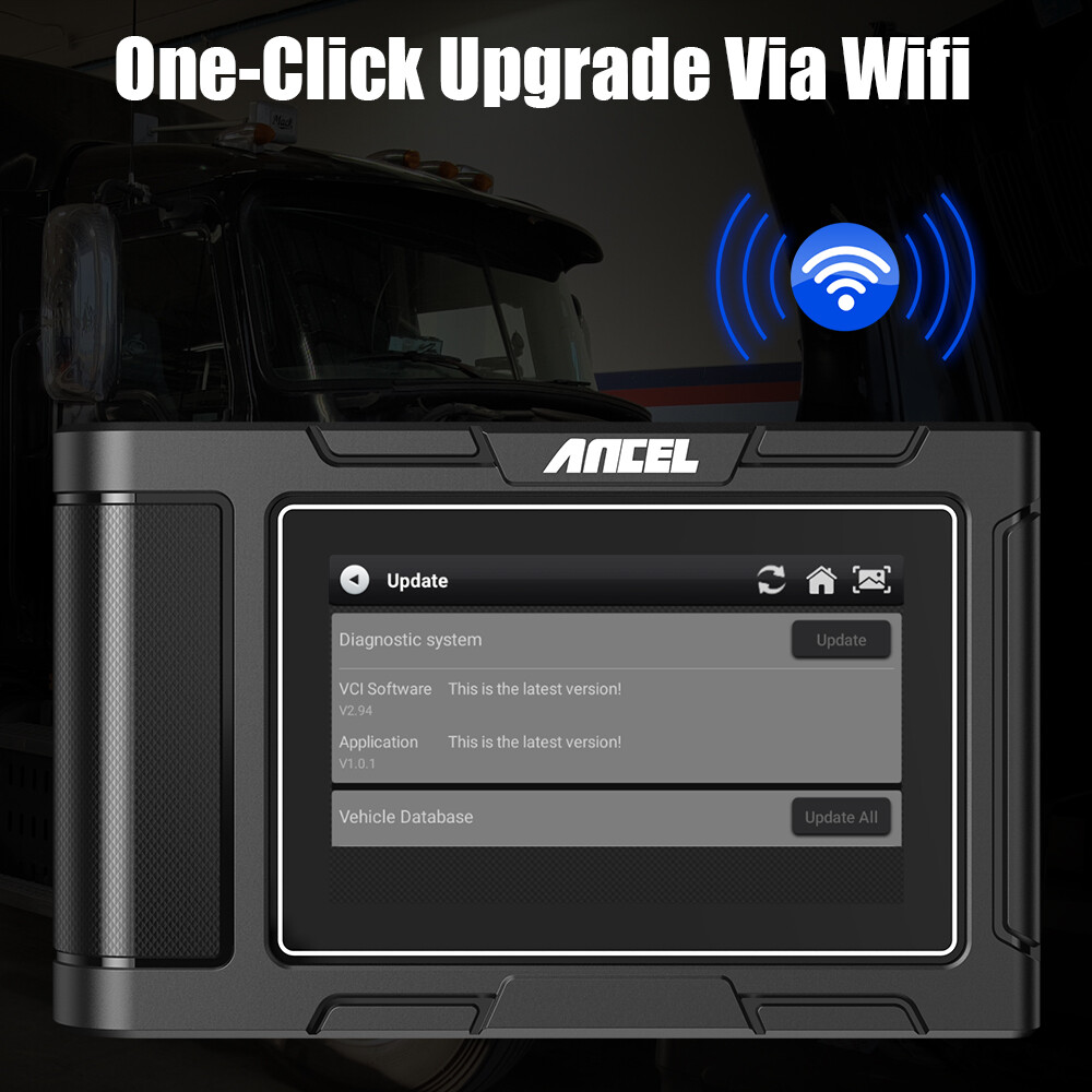 ANCEL HD3400 Heavy Duty Truck Scanner DPF Regen Diesel Code Reader Diagnostic