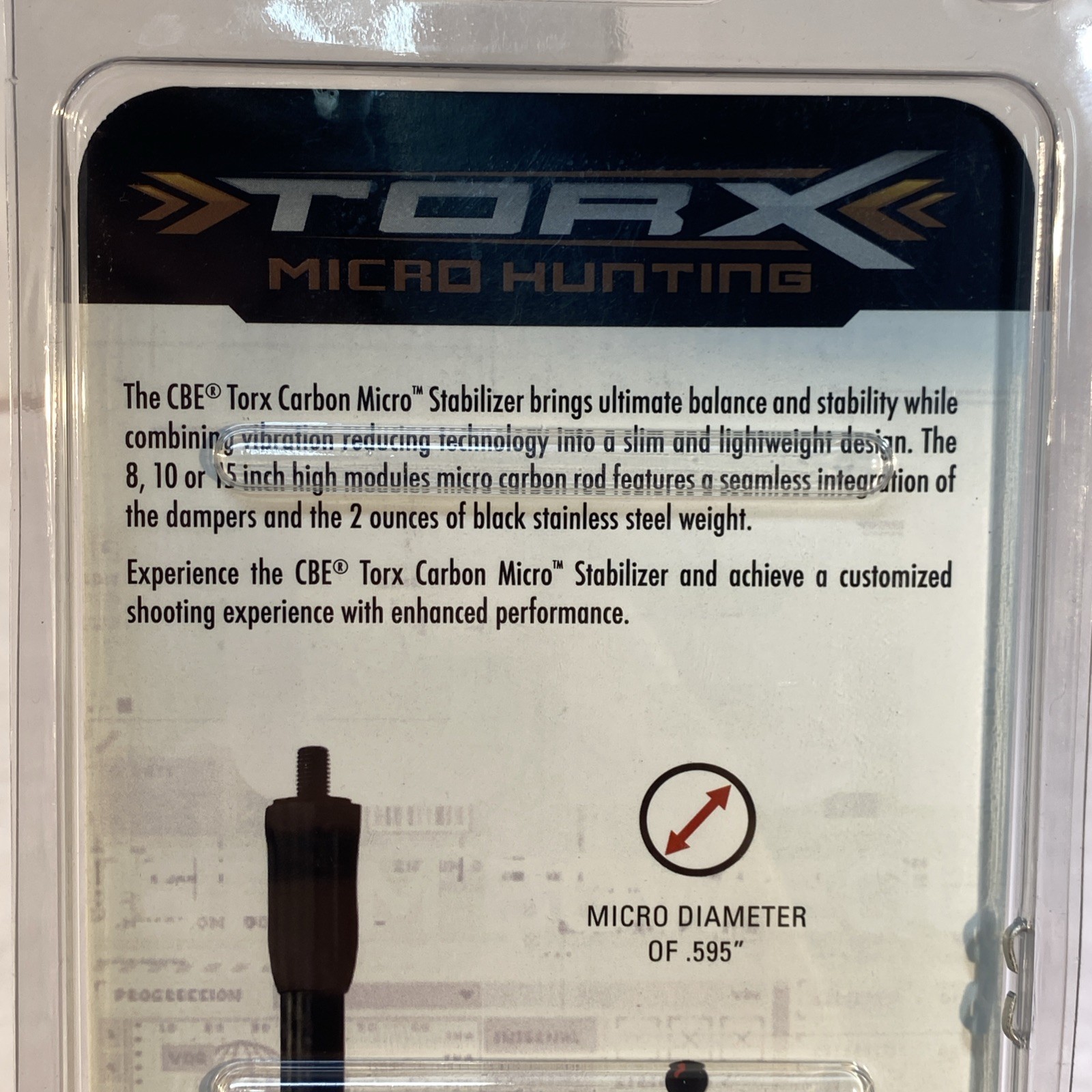 CBE Torx Micro Stabilizer 8"