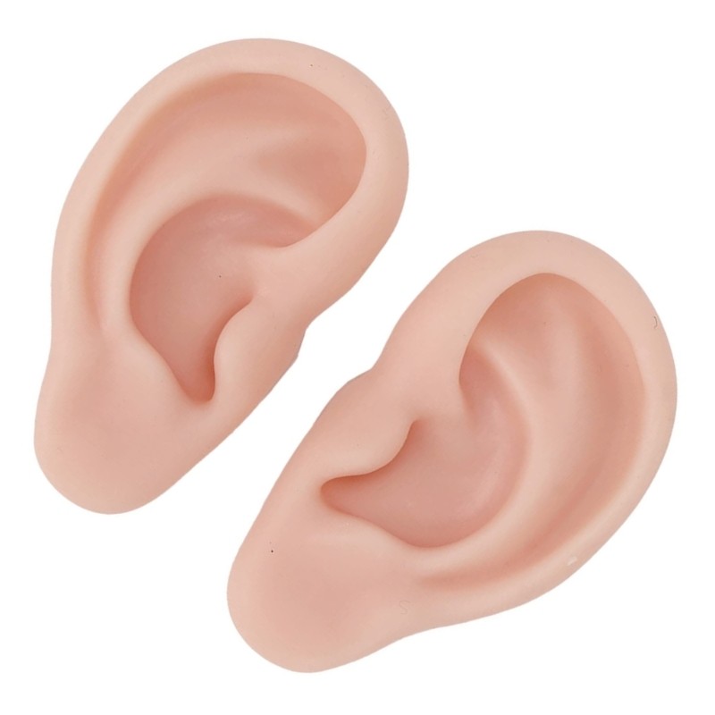 Realistic Silicone Ear Practice Tool For Ear Piercing Training And Home Use