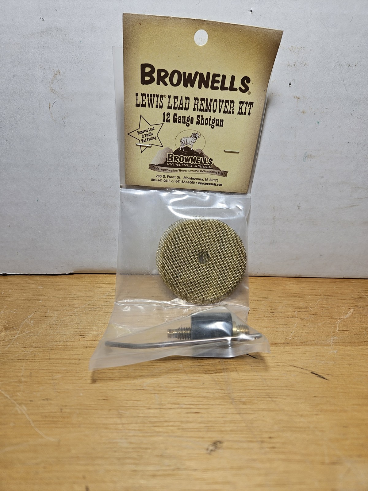 Brownells Lewis Lead Remover Shotgun Kit, 12 Gauge