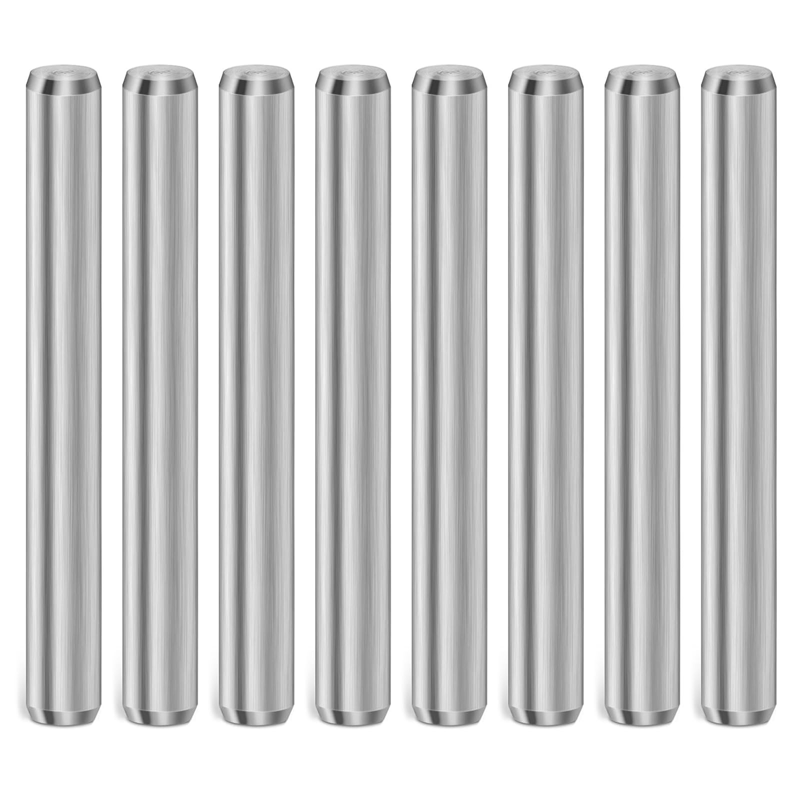 8 Pcs 2092600 Motor Prop Pins Fits for Minn Kota 1 inch x 1 inch, silver