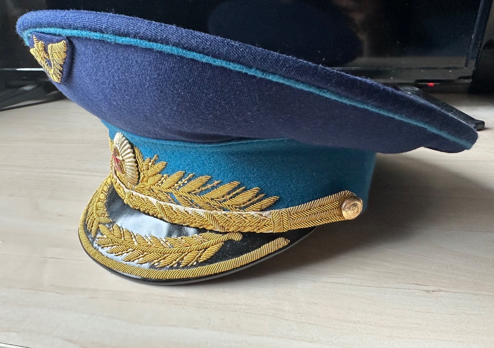 Three Soviet Visor Hats