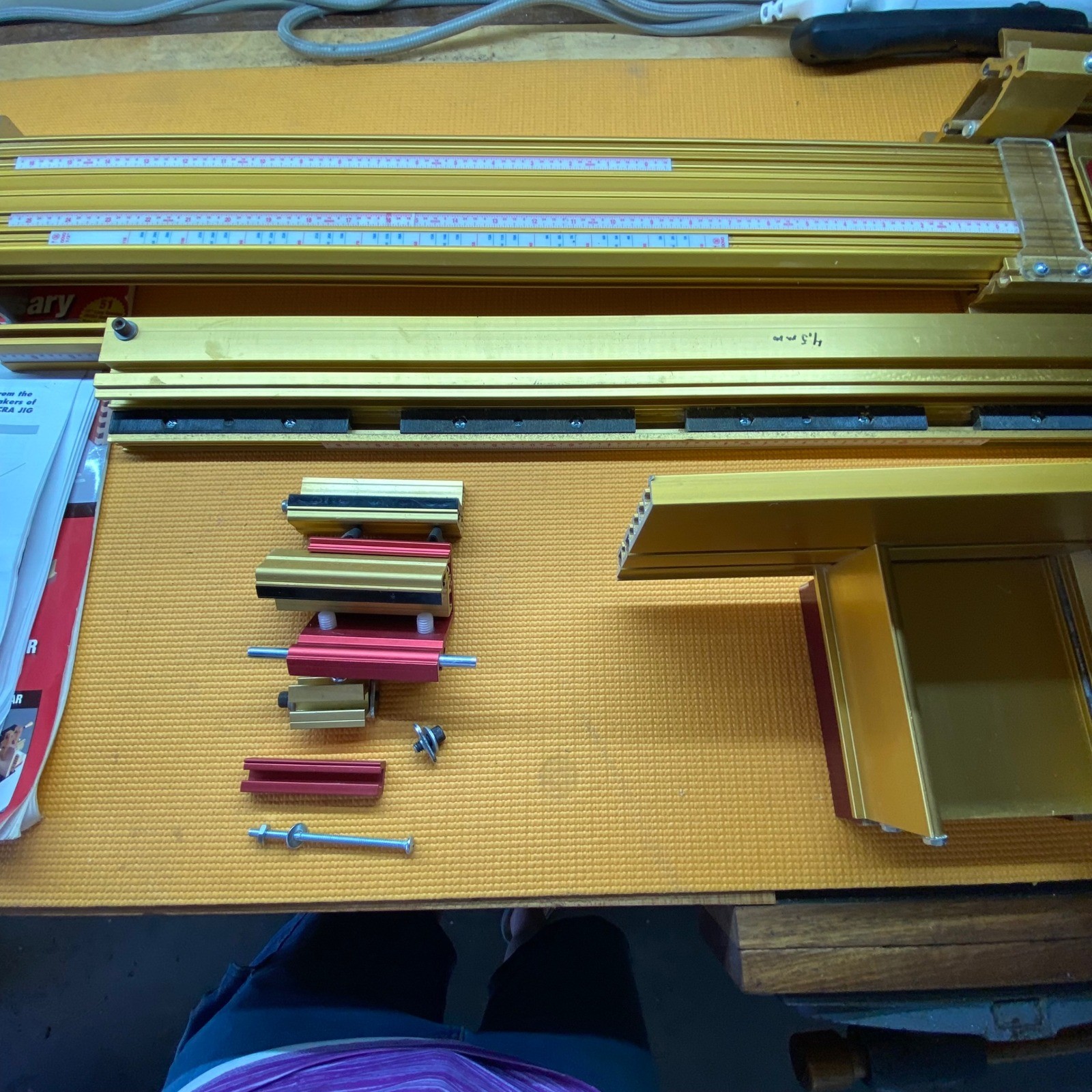 Incra Jig Ultra Precision Woodworking System Stop Reference Guide Parts Only