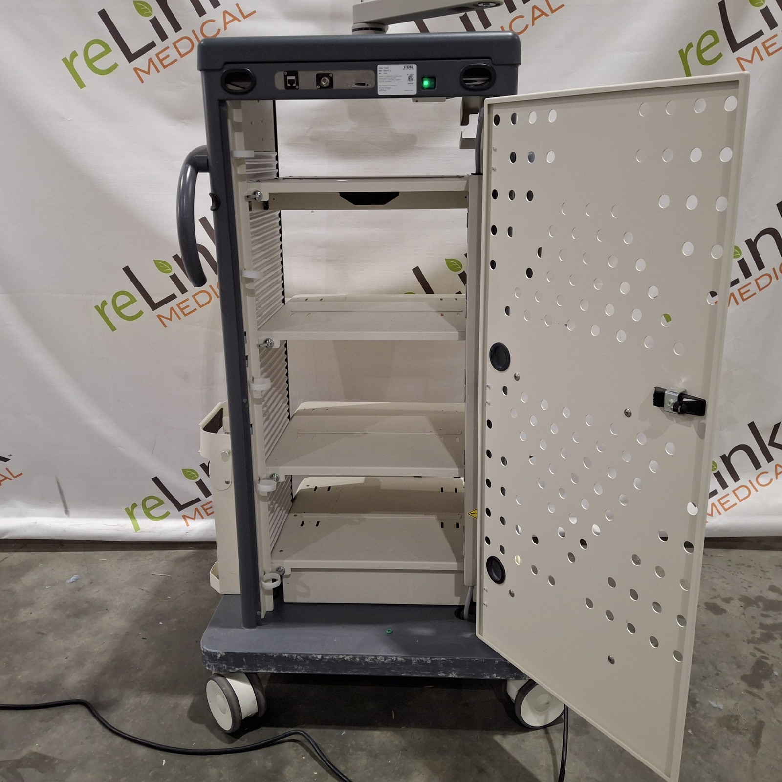 Karl Storz 9606 Video Tower Cart