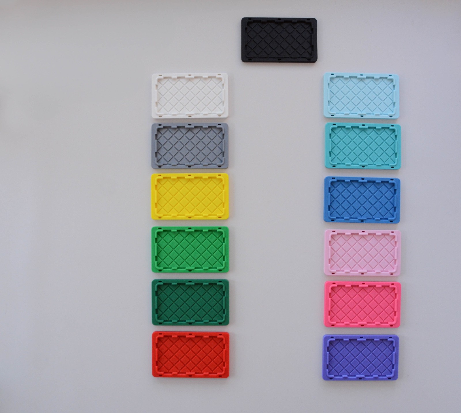 Mini Storage Tote *CUSTOM COLOR* with Snap-On Lid | 3D Printed Colored Mini Bin