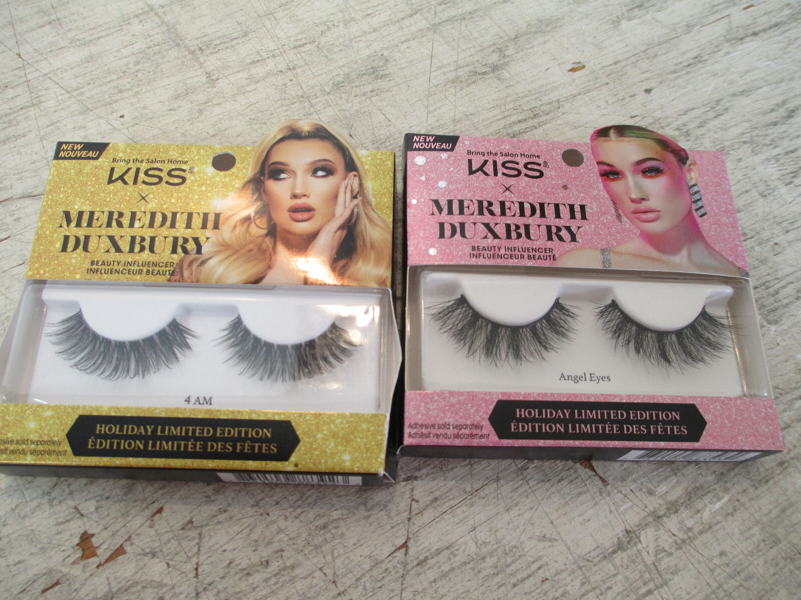 KISS Lashes Meredith Duxbury X Holiday Limited Edition CHOICE - NEW