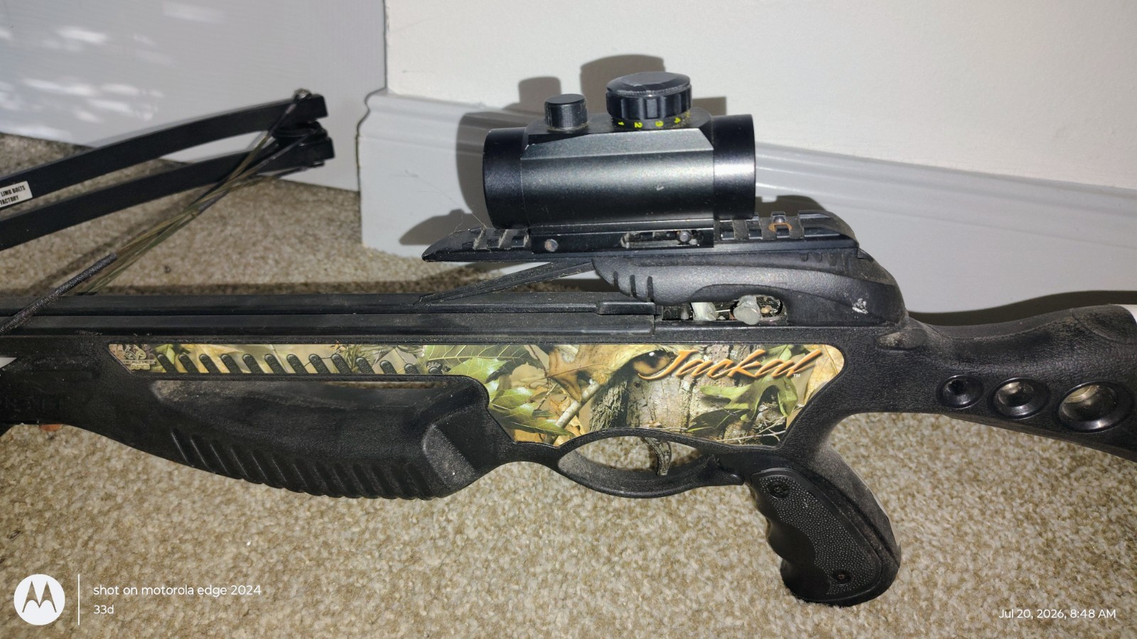Barnett Jackal Crossbow w/o arrows