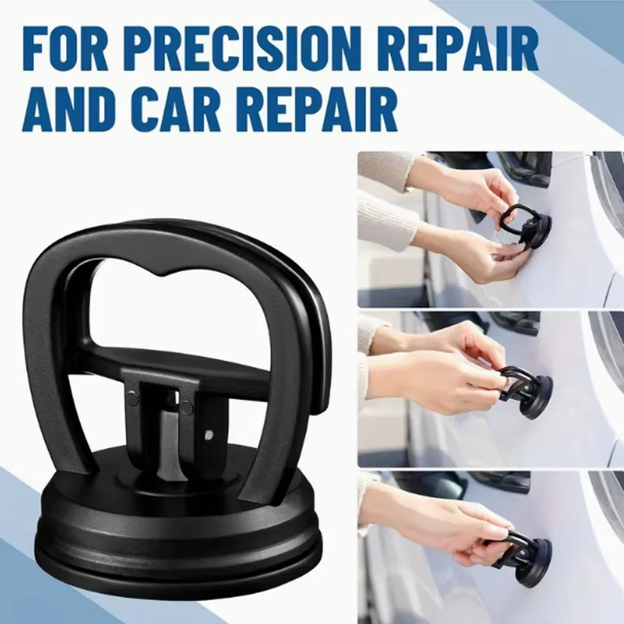 2pcs Car Dent Puller Suction Cup Panel Repair Tool for Small Dents Black - NEW